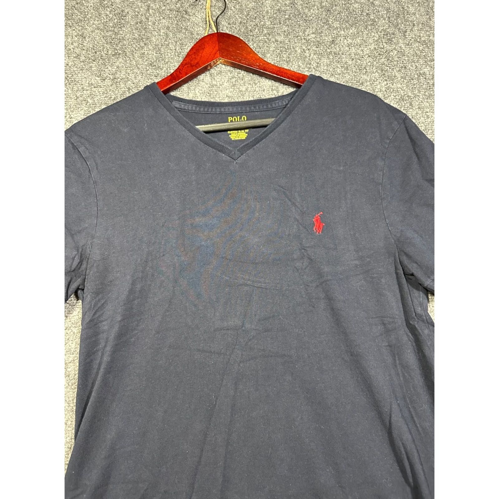 Polo Ralph Lauren Polo Ralph Lauren Tee Shirt Mens M Blue Cotton Short Sleeve Slim Fit Logo Shirt Size US M / EU 48-50 / 2 - 3 Thumbnail