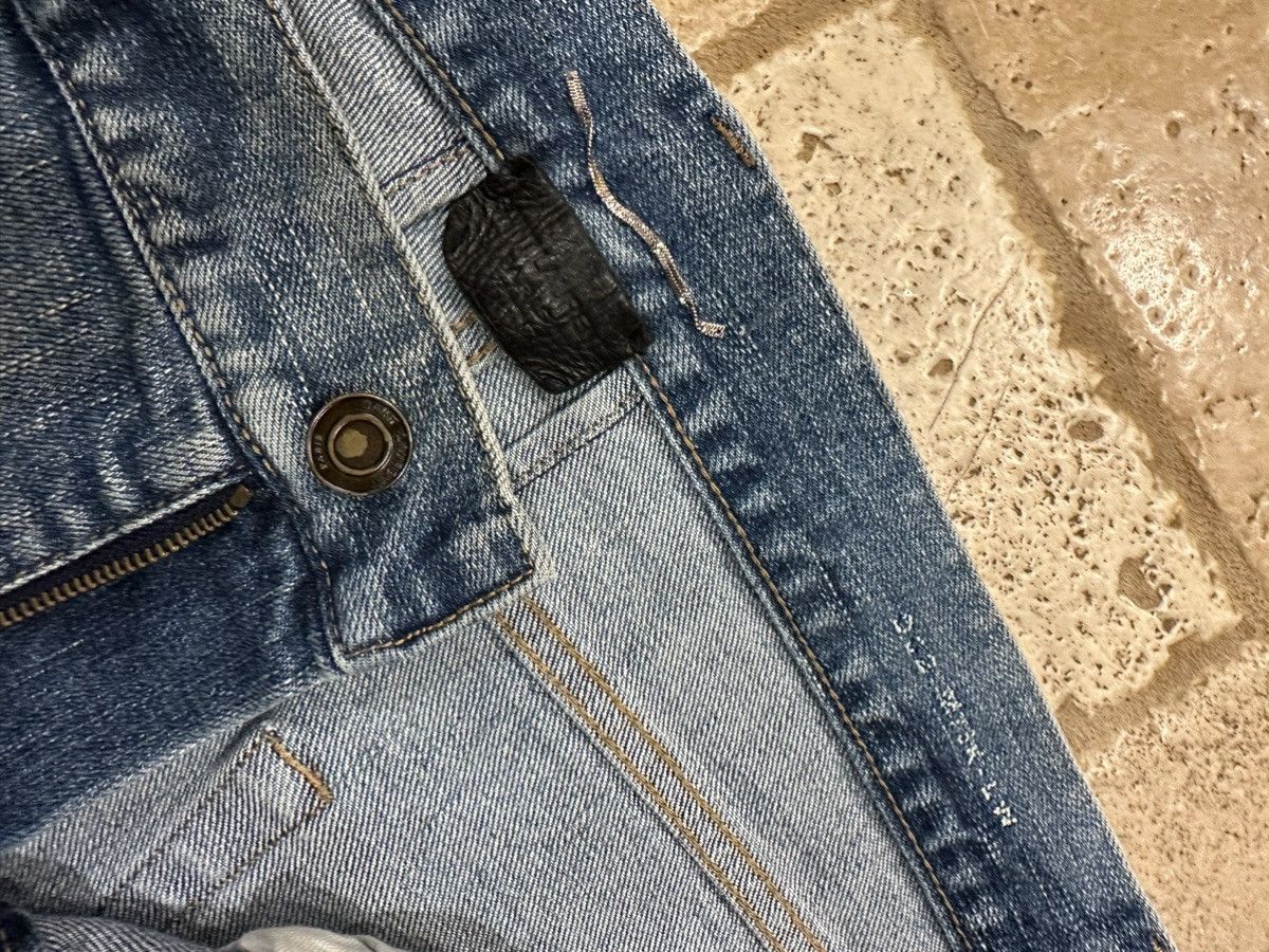 Hedi Slimane × Saint Laurent Paris Saint Laurent x Hedi SS16 Blue Wash Distressed D02 Denim Size US 33 - 8 Thumbnail