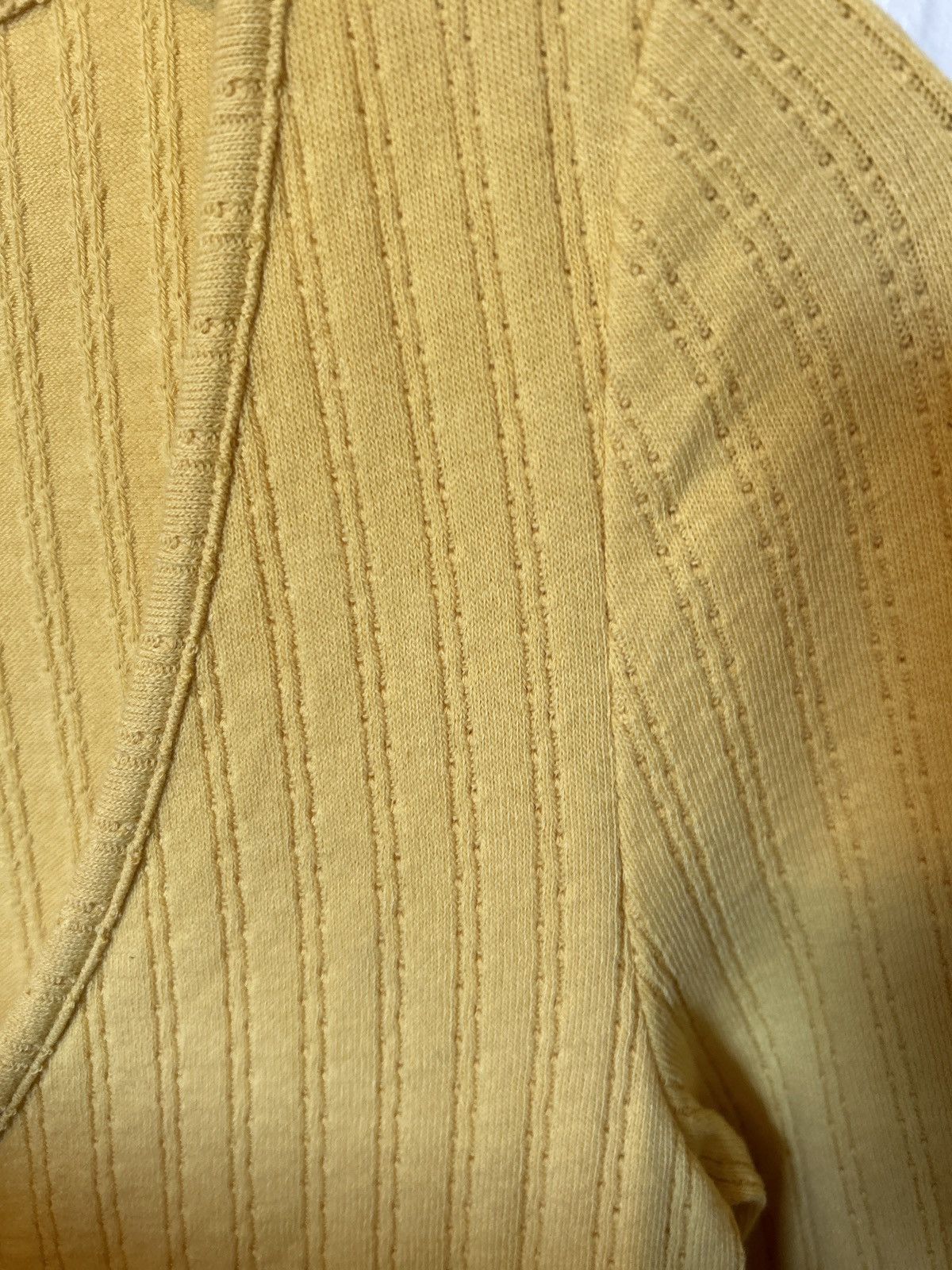 Vintage Women’s yellow tie cardigan size Medium Size M / US 6-8 / IT 42-44 - 8 Thumbnail