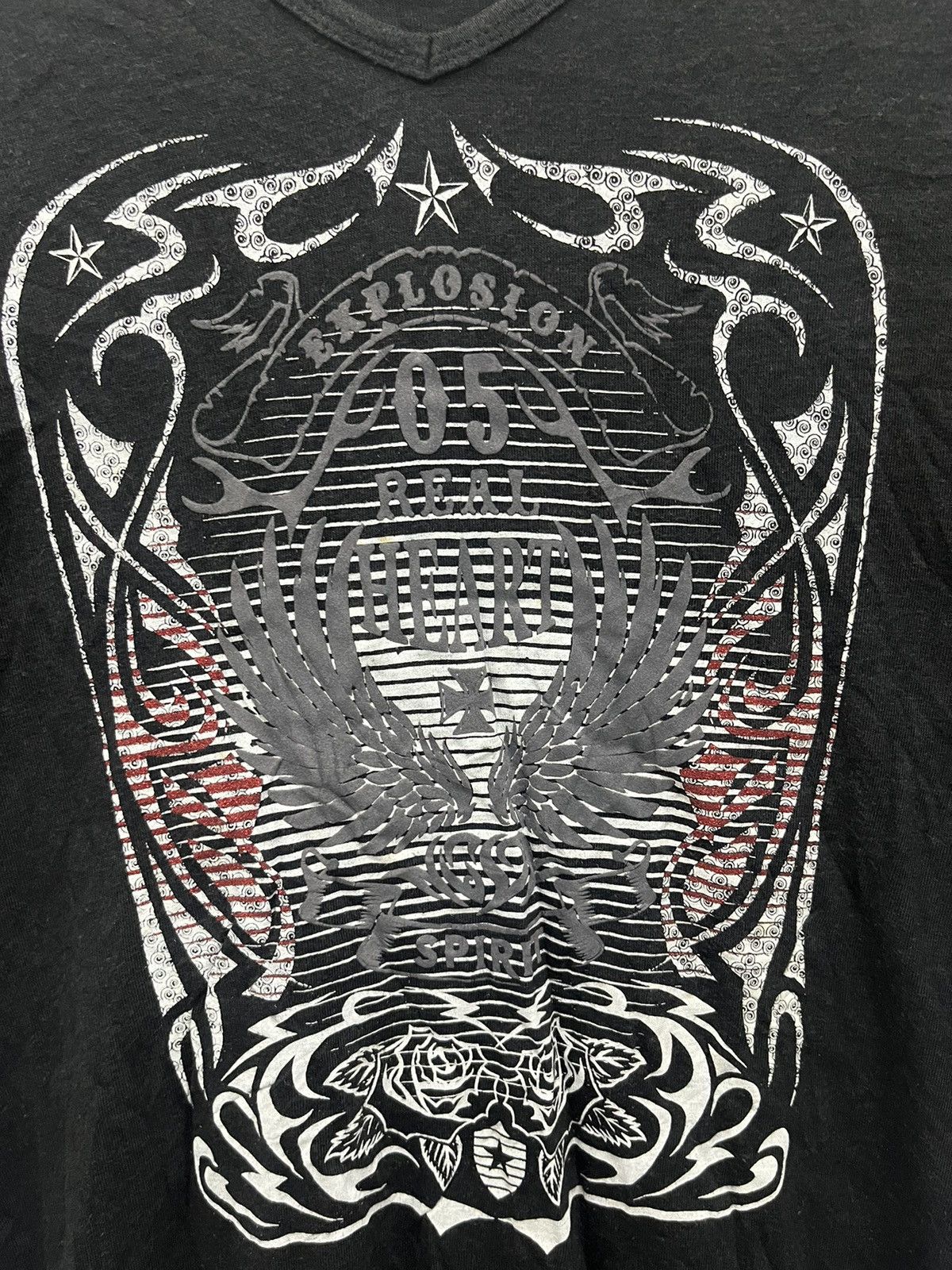 Japanese Brand Semantic Design Poem Punk Gothic Grunge Lgb Style Tees Size US M / EU 48-50 / 2 - 2 Thumbnail