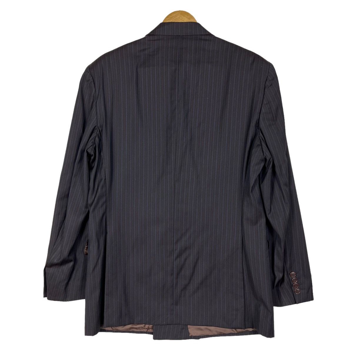 Other 🔥 MICHELANGELO PINSTRIPE DOUBLE BREAST BLAZER MADE IN ITALY Size US M / EU 48-50 / 2 - 6 Thumbnail