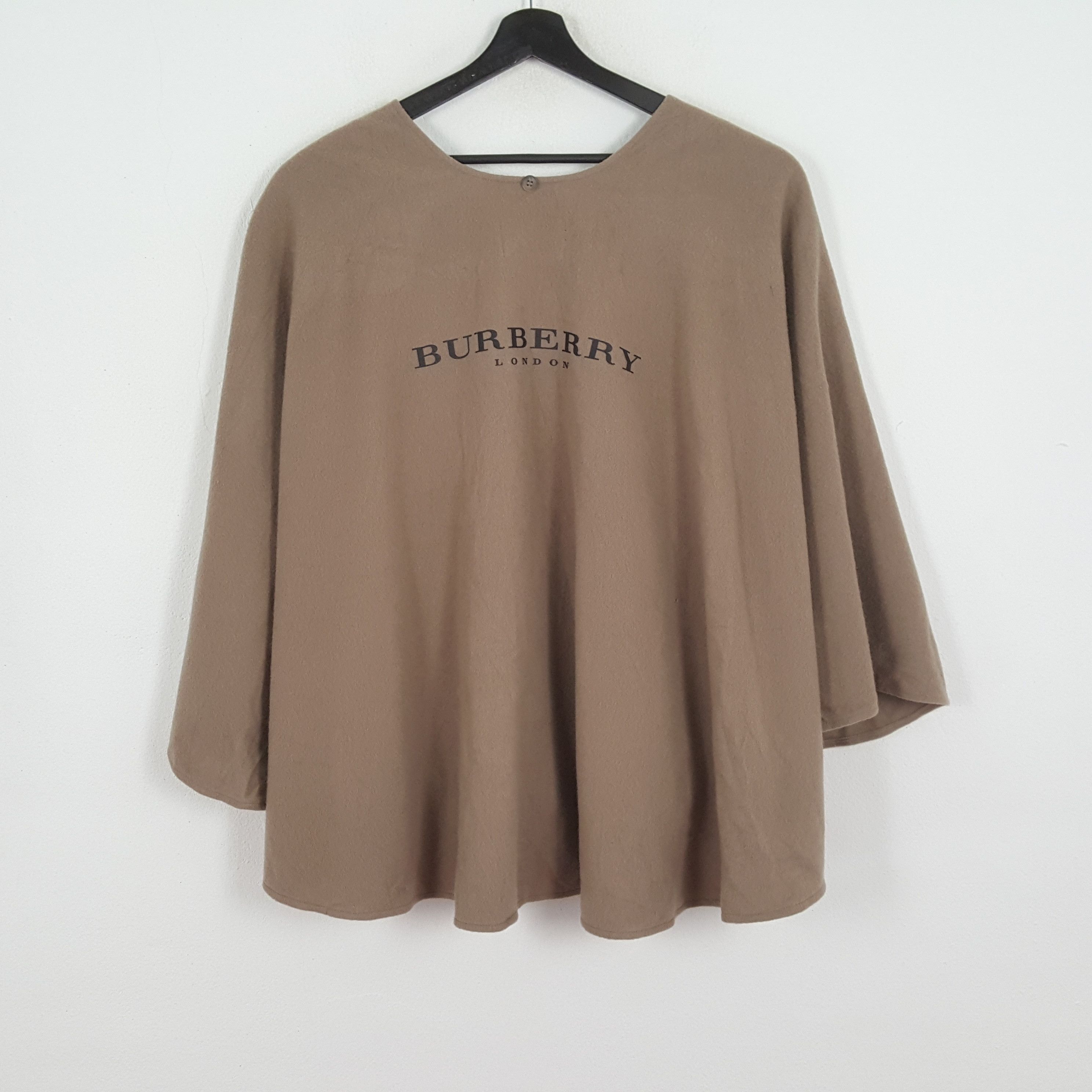 Burberry × Vintage BURBERRY LONDON Fashion Style Custom Art Jacket Size XL / US 12-14 / IT 48-50 - 1 Thumbnail