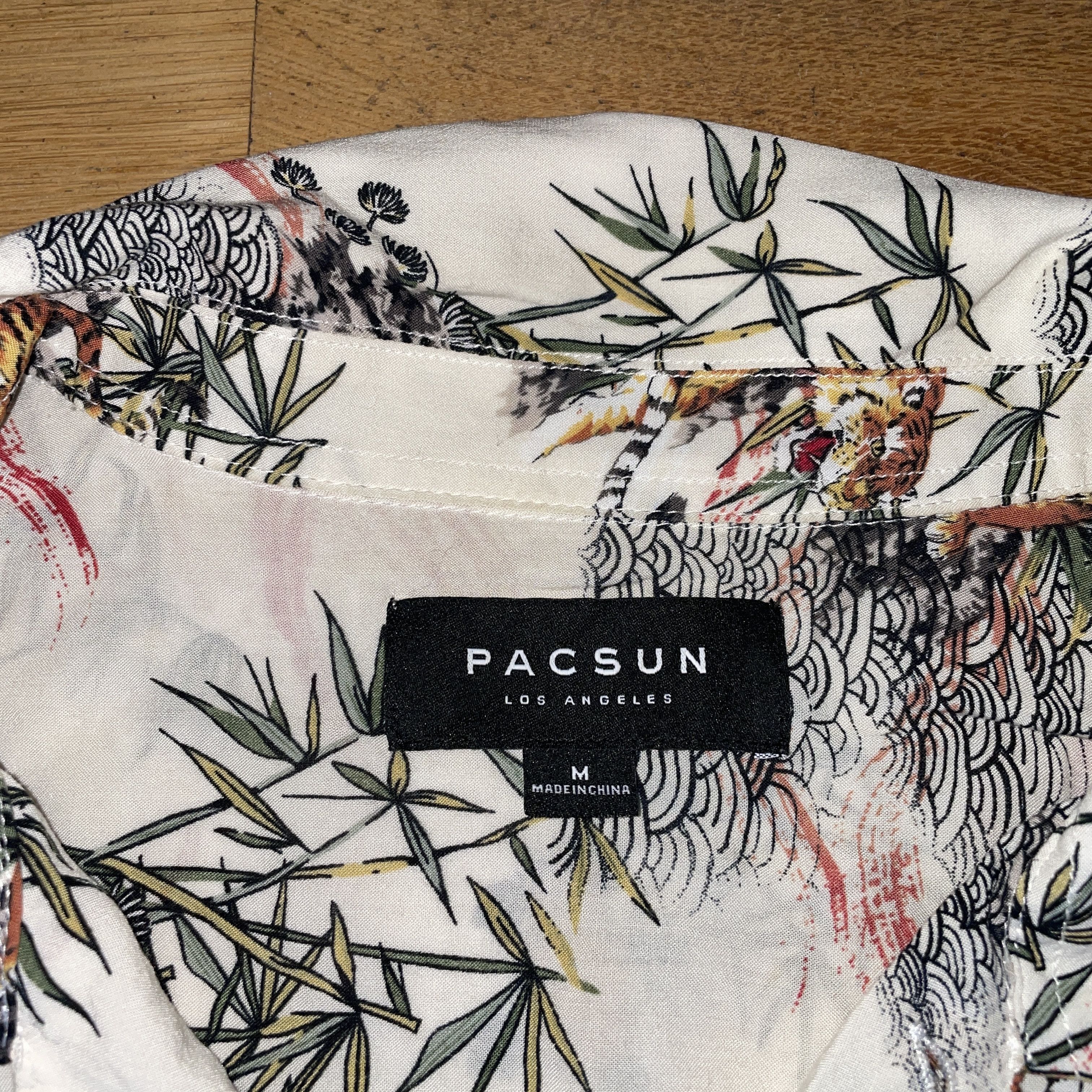 Pacsun Pacsun Los Angeles Men's Fashionable Vacation Shirt Size M Size US M / EU 48-50 / 2 - 2 Thumbnail