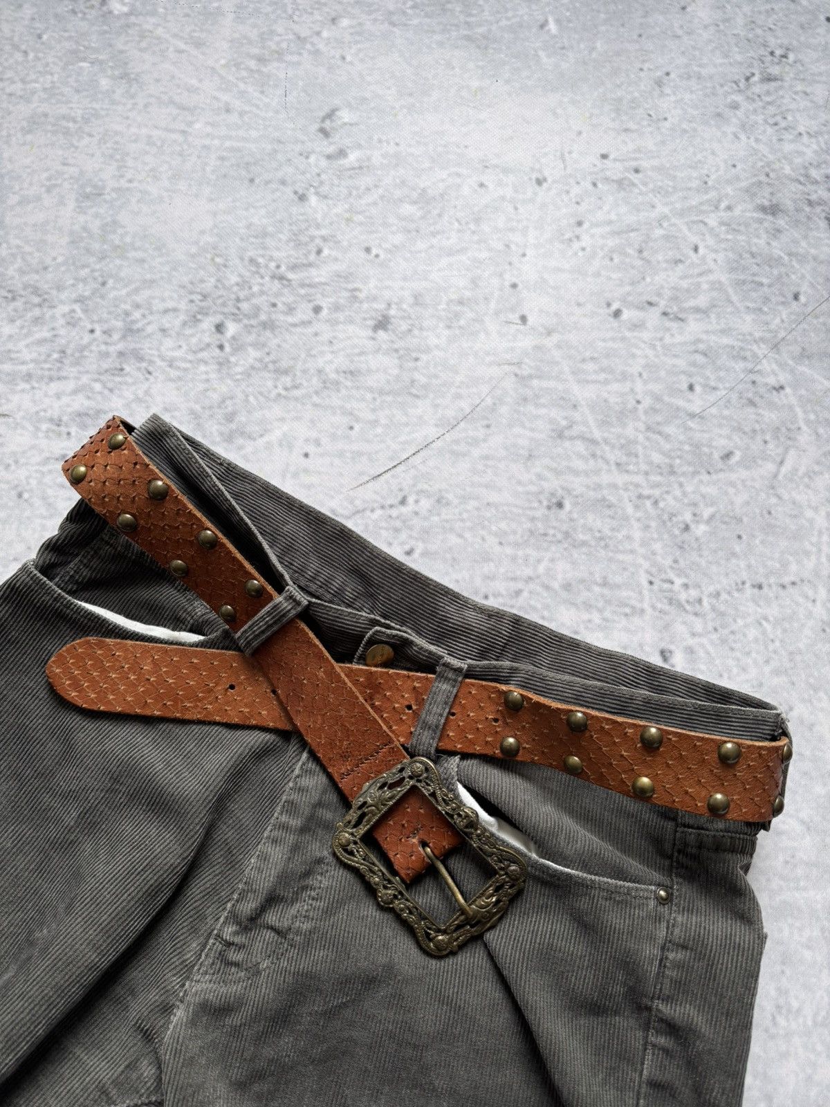 Archival Clothing × Just Cavalli × Vintage 00s Just Cavalli leather belt  Archive Avant-Garde | Grailed