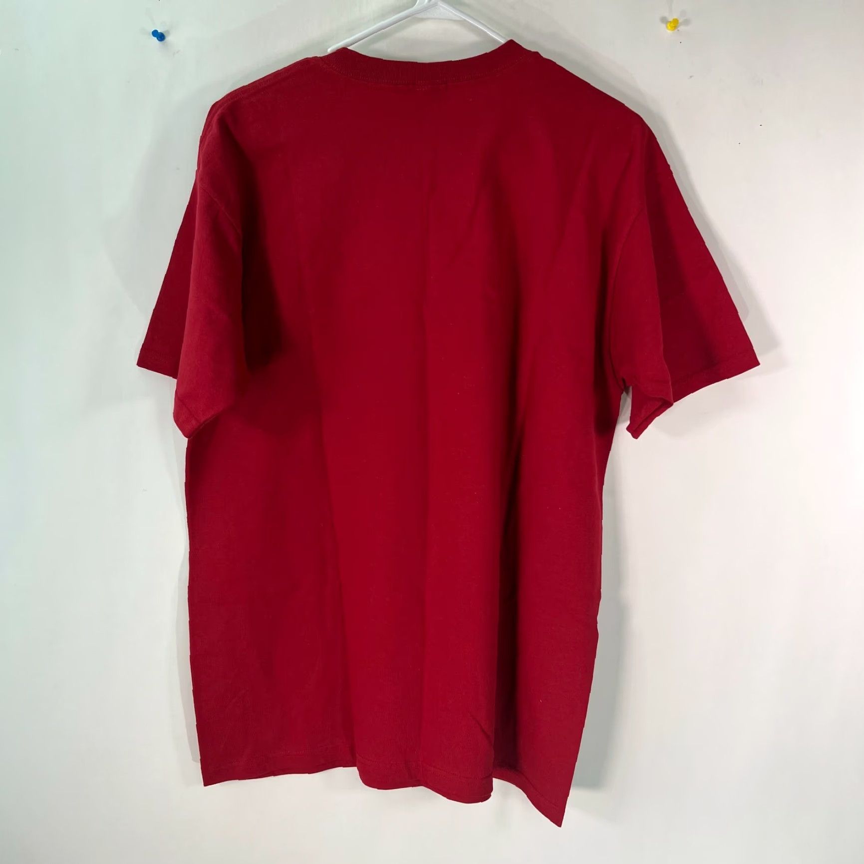 Anvil ANVIL T-Shirt Mens Graphic Crew Neck Short Sleeve 100% Cotton Red Large M&M I’m All About Red Vintage? No (Non-Vintage) Size US L / EU 52-54 / 3 - 2 Thumbnail
