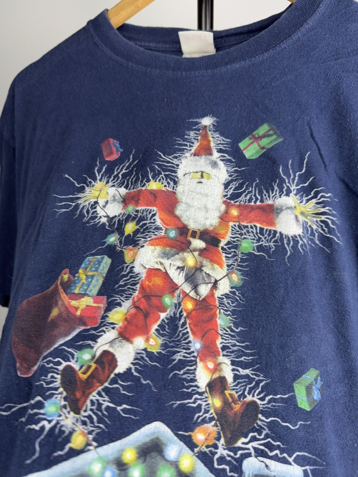 Warner Bros 2007 Christmas Vacation Santa Graphic Movie T-Shirt L Size US L / EU 52-54 / 3 - 6 Thumbnail