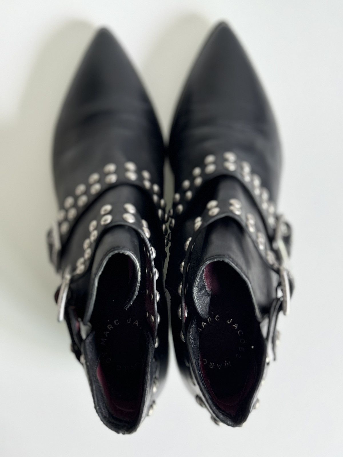 Marc by Marc Jacobs Studded Ankle Boots Size 38, Rarely Used Size US 8 / IT 38 - 3 Thumbnail