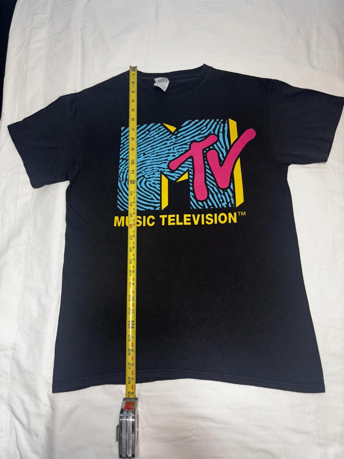 Hanes Vintage MTV Music Television T-Shirt - Classic Retro Design Size US M / EU 48-50 / 2 - 10 Thumbnail