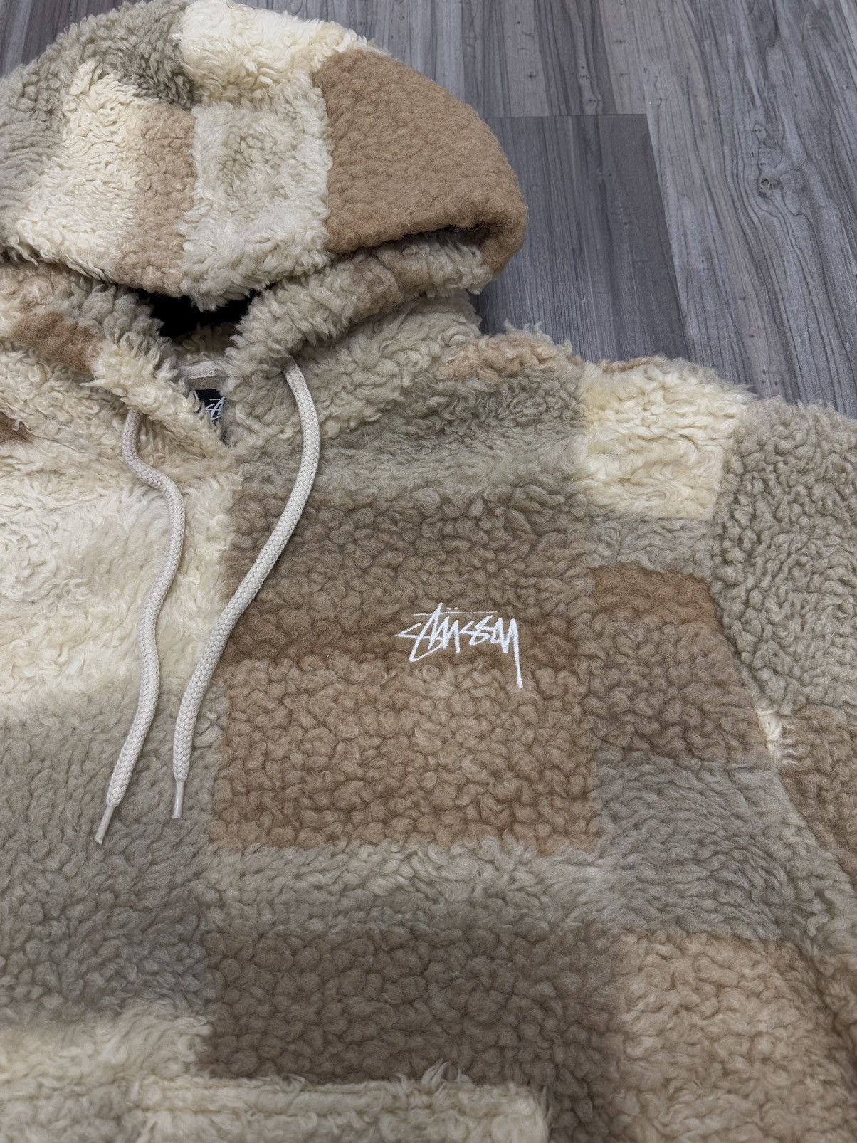 Stussy Stussy bronson Sherpa hoodie size Small Size US S / EU 44-46 / 1 - 3 Thumbnail