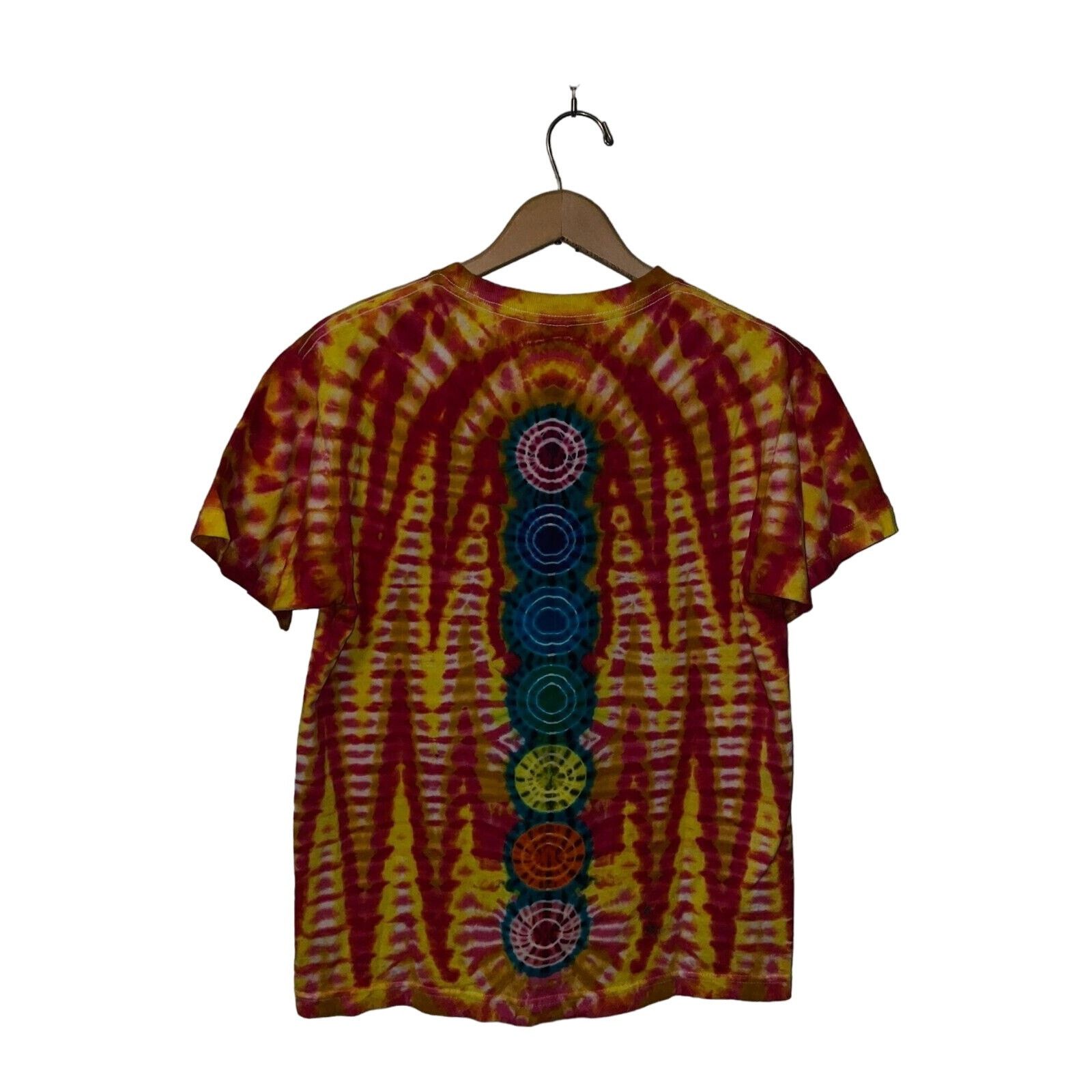 Other Y2K Tye Dye Circles Circle Multicolor Shirt Tee Short Sleeve Size US M / EU 48-50 / 2 - 8 Thumbnail