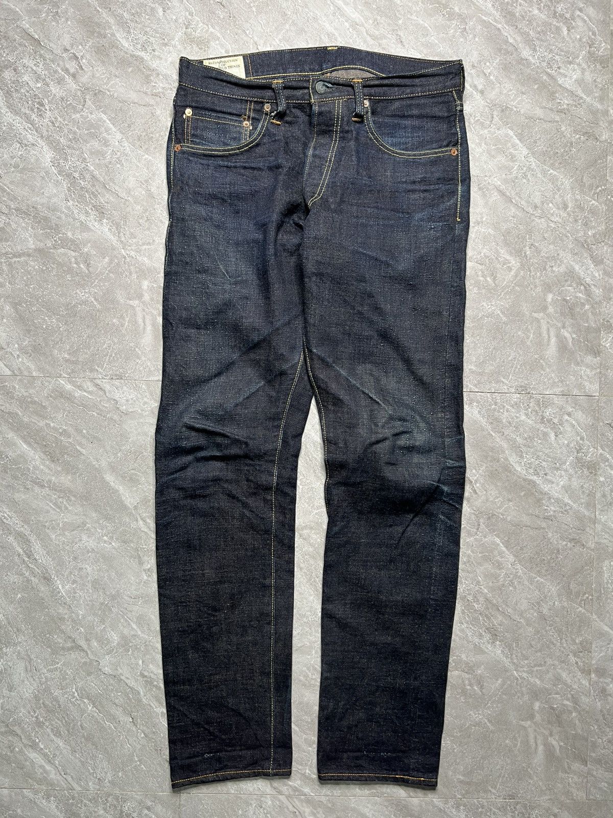 Studio D'Artisan Studio D Artisan 40th Anniv Charcoal Weft Jeans Size US 32 / EU 48 - 2 Thumbnail