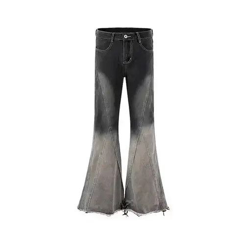 Vintage Chunky Gradient Flared Jeans, Stack Jeans Size US 34 / EU 50 - 4 Thumbnail
