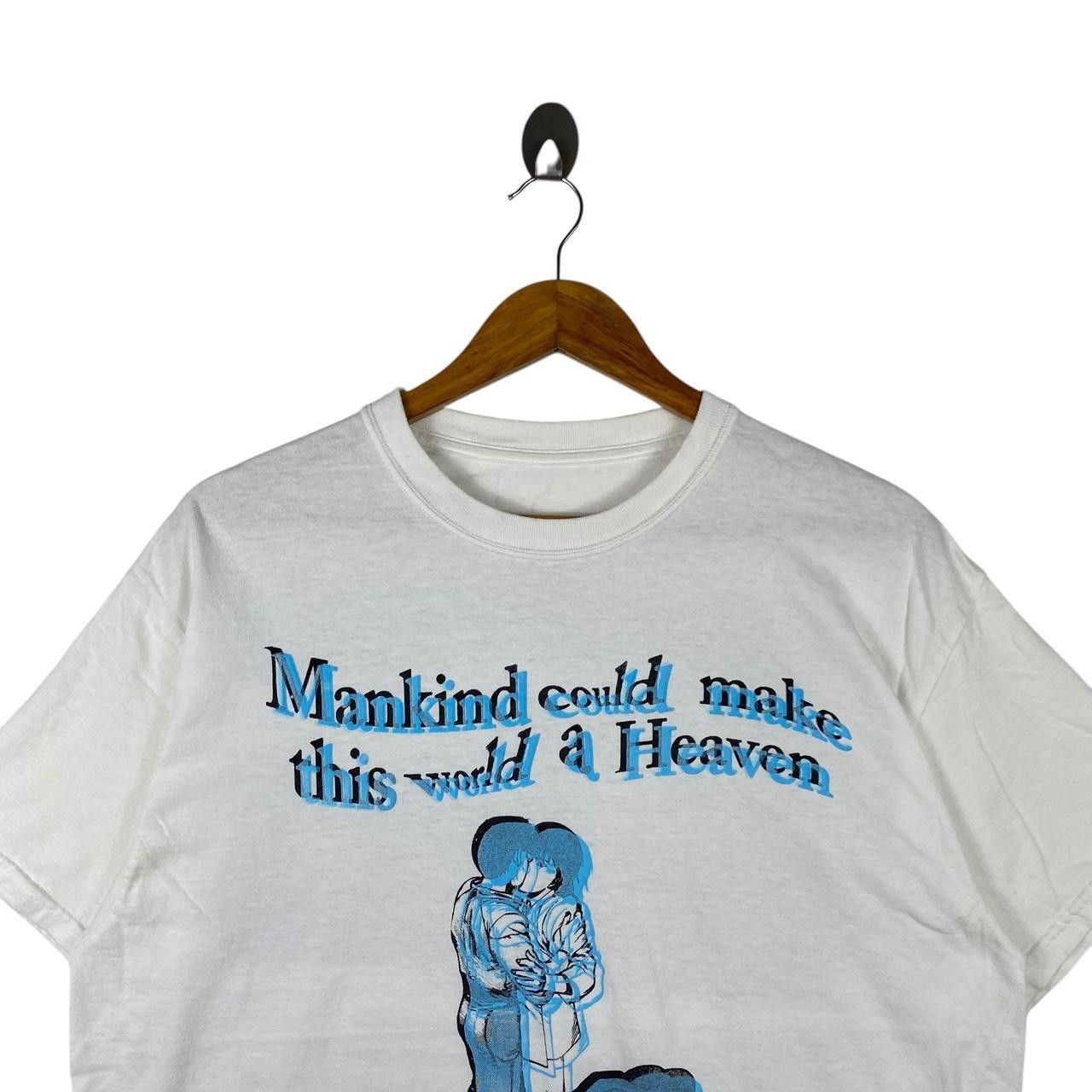 CYBER PUNK ANIME Mankind Heaven Kiss Manga Tee Shirt Top