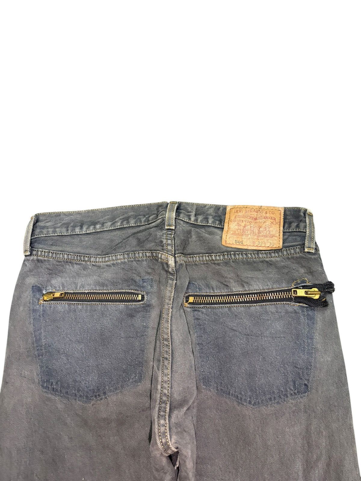 Levi's Vintage 90s Levis 501 Japan Remade Custom Jeans Size US 30 / EU 46 - 4 Thumbnail