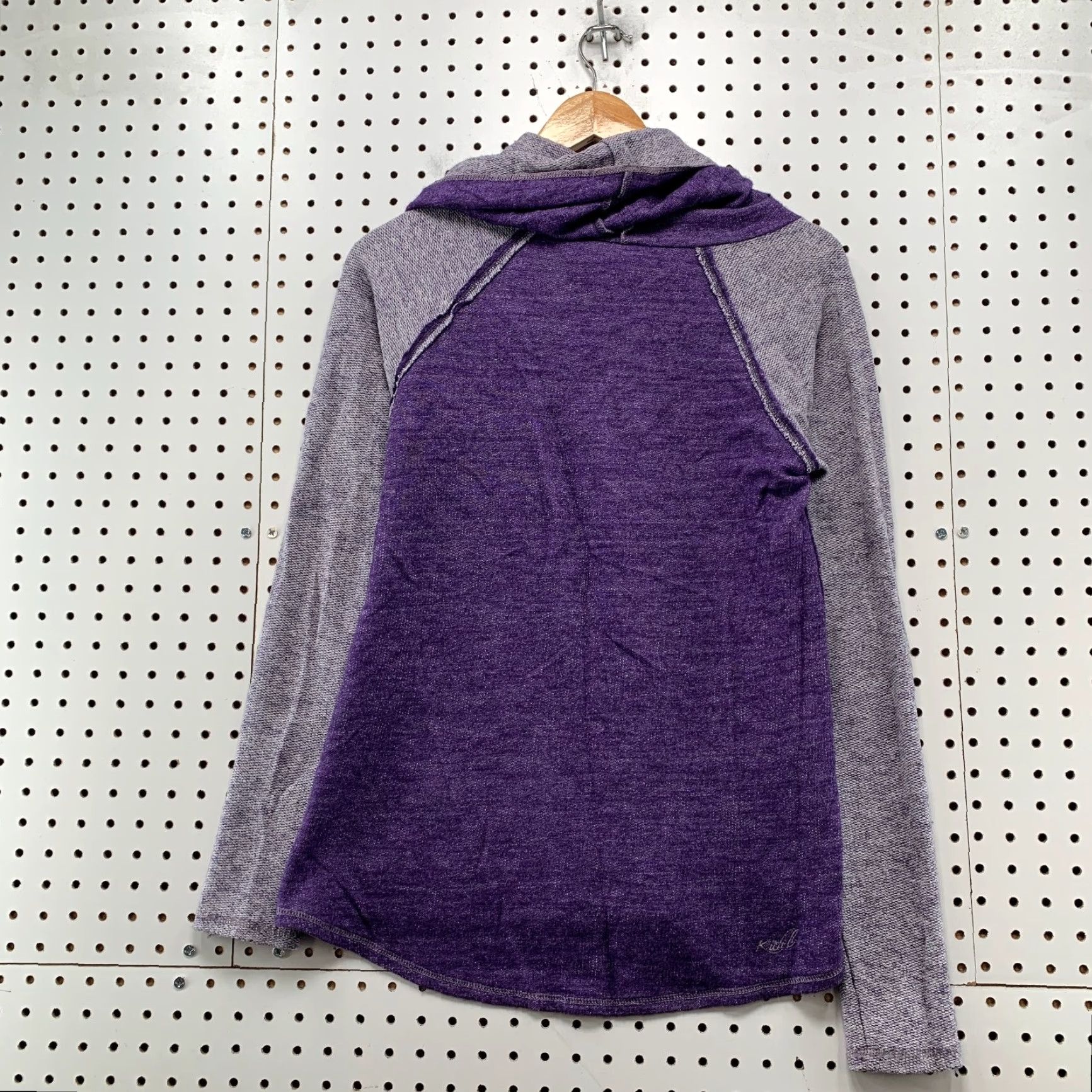 Vintage Kuhl Nova Pullover Cowl Neck Sweater Purple Womens Medium Lightweight Knit Size M / US 6-8 / IT 42-44 - 6 Thumbnail