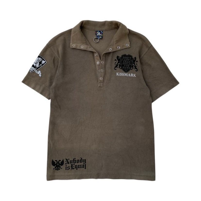 Japanese Brand KISSMARK POEM Y2K POLO SHIRTLGB KMRII GOA Size US M / EU 48-50 / 2 - 4 Thumbnail