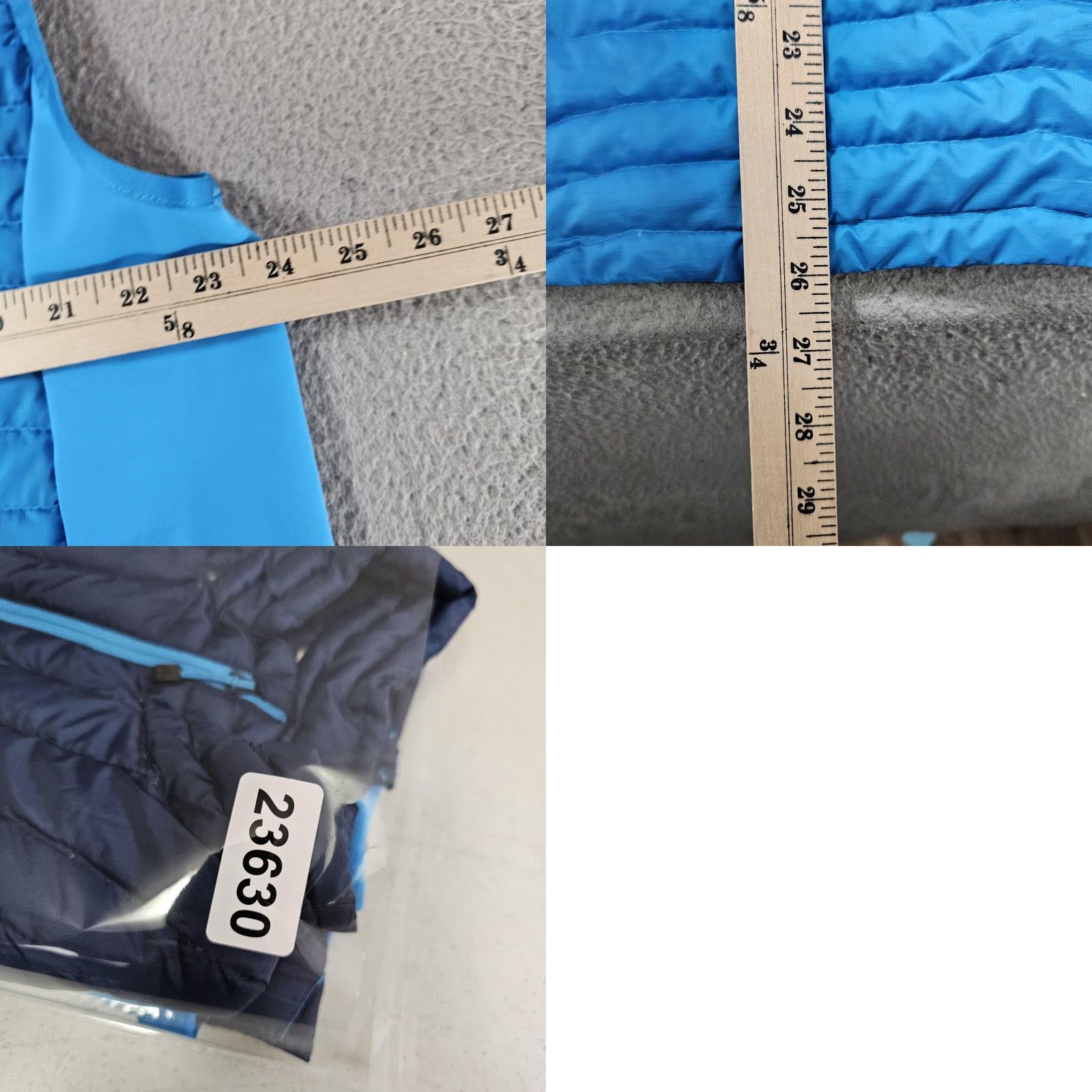 Eddie Bauer VEST Eddie Bauer Mens XL Blue StormDown 800 Hybrid Down Puffer Zip Quilted Lightweight Insulated Pockets Zip Front Casual Travel Size US XL / EU 56 / 4 - 8 Thumbnail