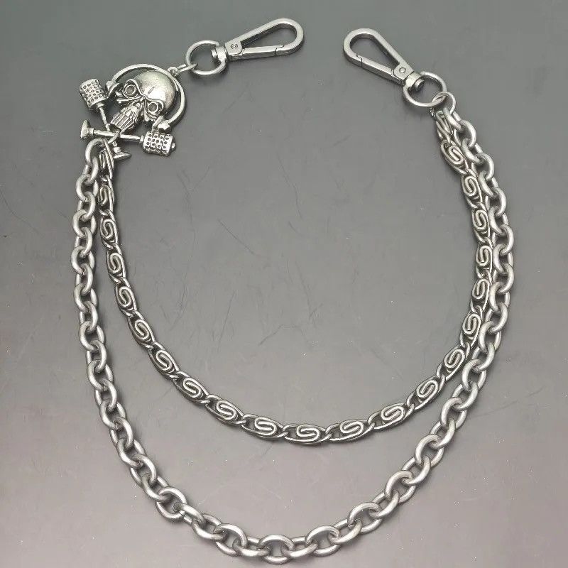 Vintage Vintage Metal Skull Jeans Chain Size ONE SIZE - 3 Thumbnail