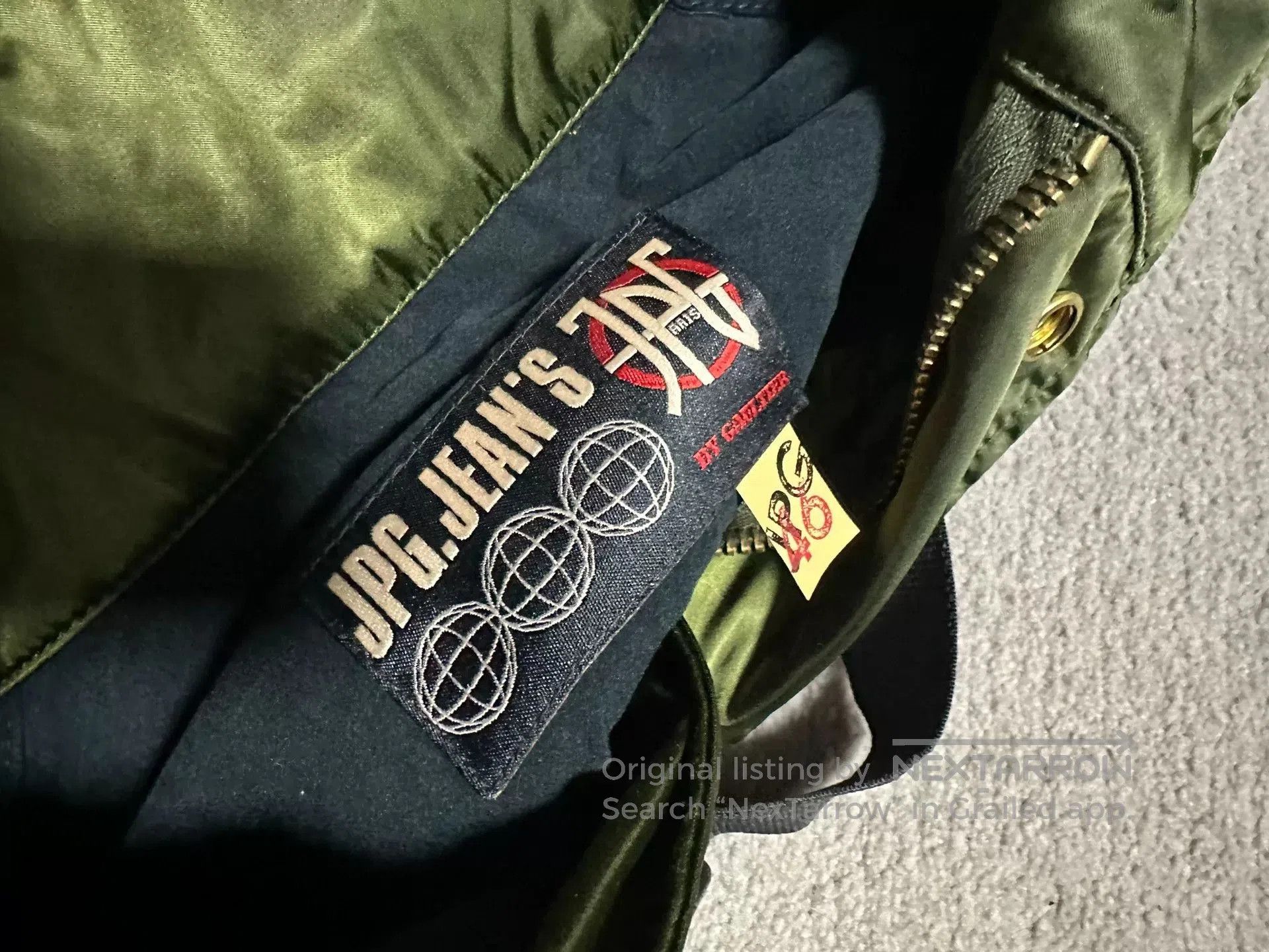Jean Paul Gaultier rare jean paul gaultier green parachute jacket. Size US L / EU 52-54 / 3 - 4 Thumbnail