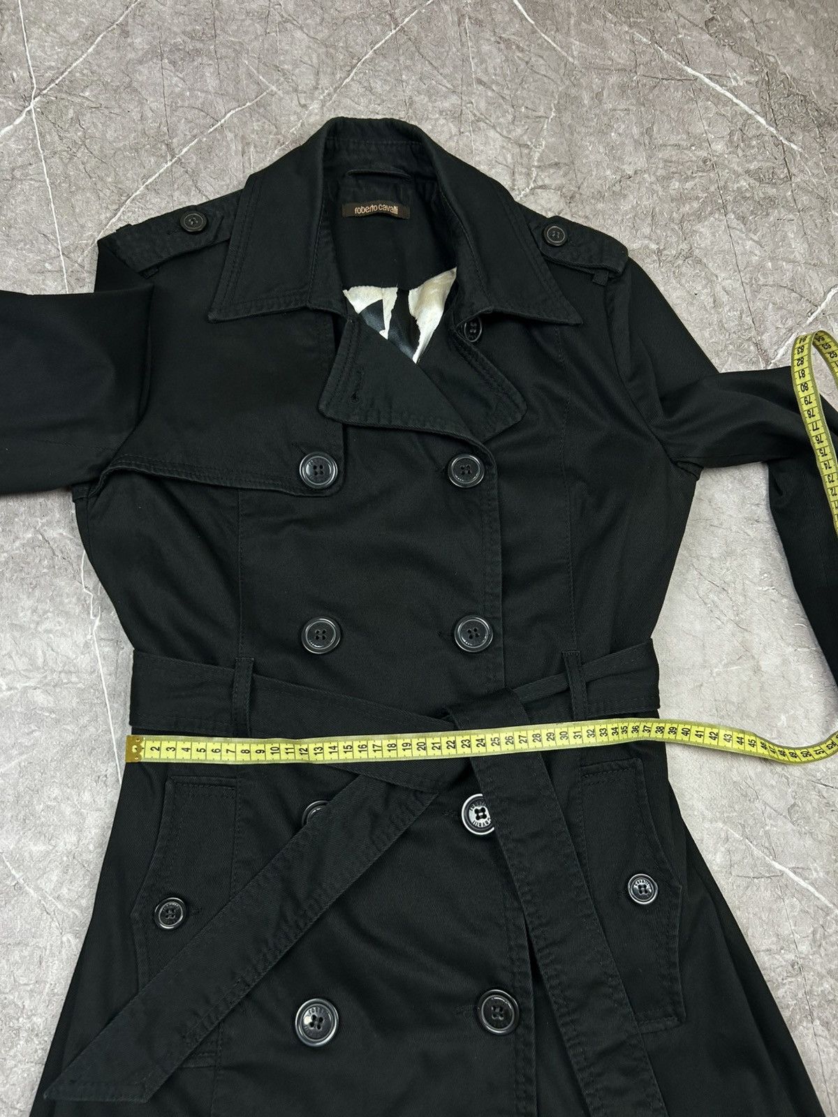 Roberto Cavalli Roberto Cavalli Vintage Trench Womens Size L Size L / US 10 / IT 46 - 15 Thumbnail