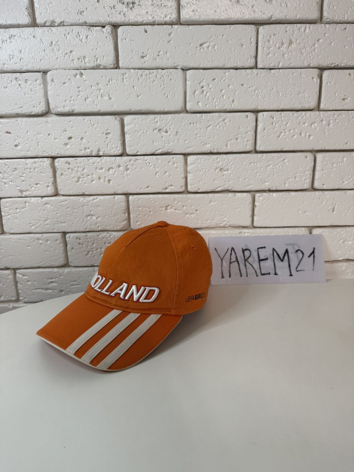UEFA Holland adidas UEFA EURO 2008 vintage cap hat Size ONE SIZE - 1 Thumbnail