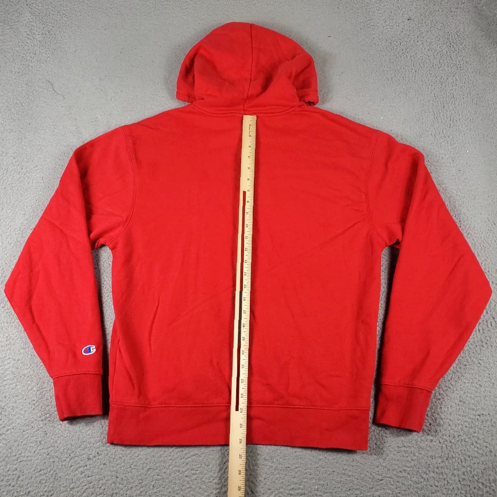 Champion Champion Hoodie Men's Medium Red Pullover Casual Sweatshirt with Logo Size US M / EU 48-50 / 2 - 5 Thumbnail