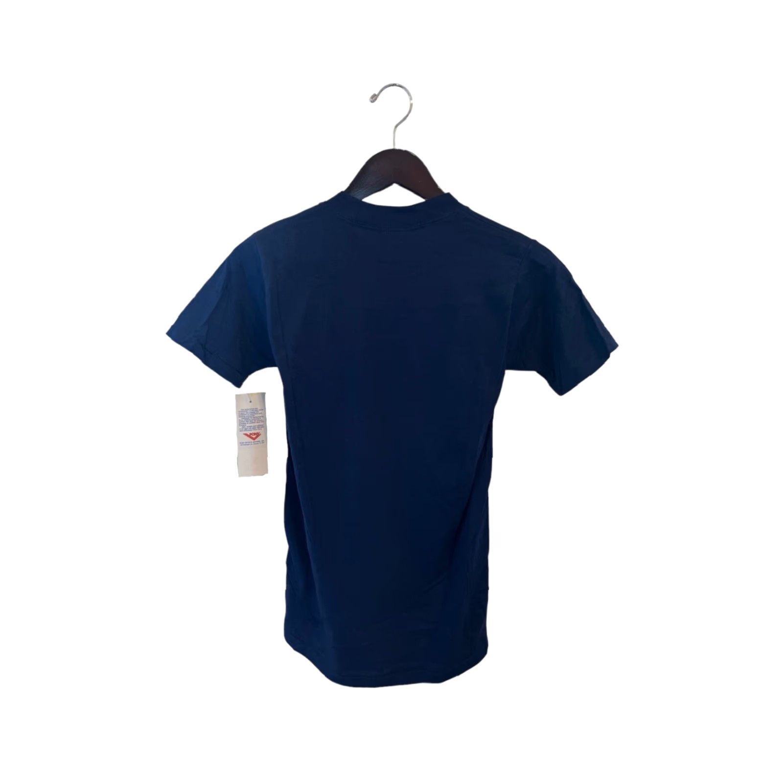 PONY VINTAGE PONY T-Shirt Mens S Navy Blue 90s Deadstock NWT Made in USA Crew Neck Shirts Pale Grey White Red Graphic Size US S / EU 44-46 / 1 - 8 Thumbnail