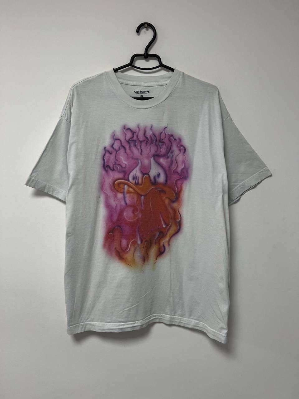 Carhartt Carhartt WIP x Babybrush T shirt Big Logo Overprint sz XL Size US XL / EU 56 / 4 - 1 Thumbnail