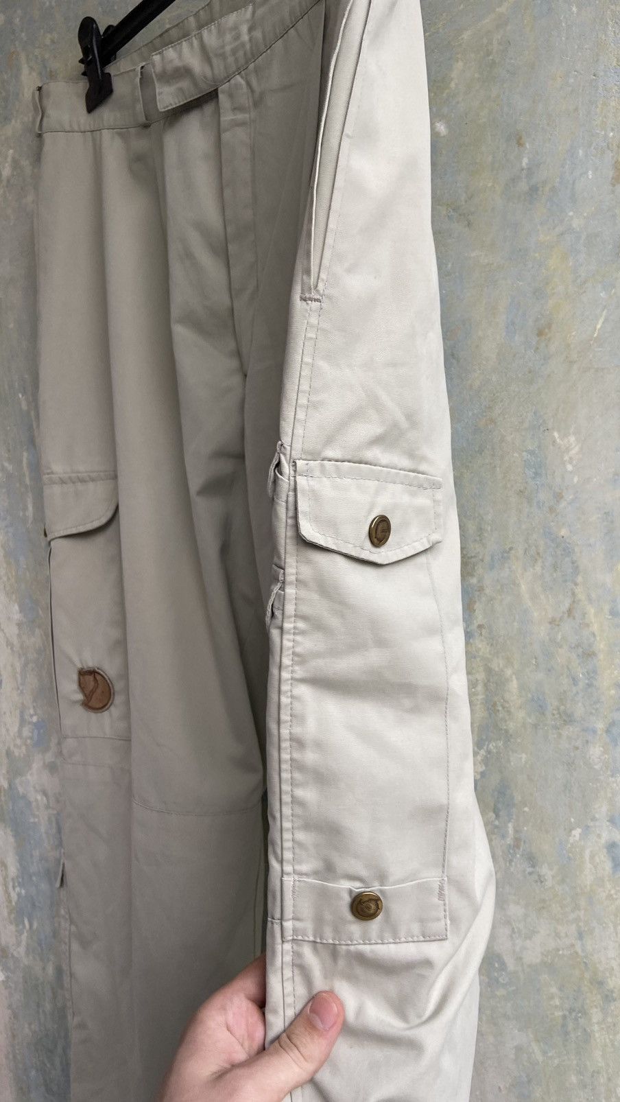 Fjallraven × Goretex FJALLRAVEN Beige Gore-Tex Winter Vintage Pant Size 50 Size US 34 / EU 50 - 7 Thumbnail