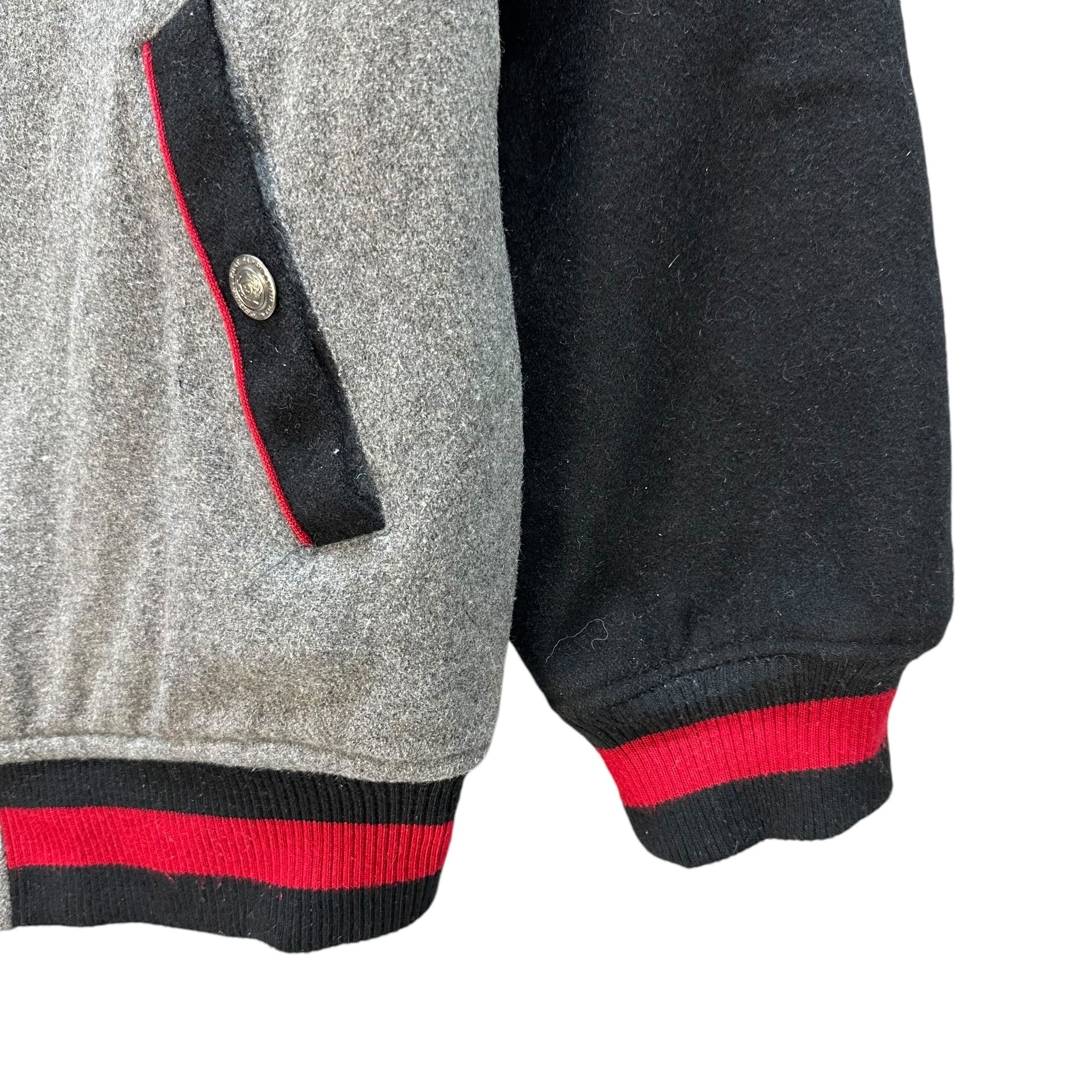 Phat Farm PHAT FARM Spellout Big Logo Wool Varsity Jacket #A53-1229 Size US M / EU 48-50 / 2 - 10 Thumbnail