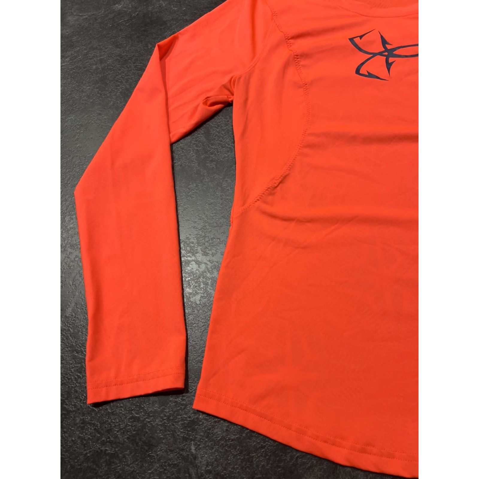 Under Armour Under Armour Women’s Long Sleeve Fishing T-Shirt L Orange Coral Activewear Size L / US 10 / IT 46 - 6 Thumbnail