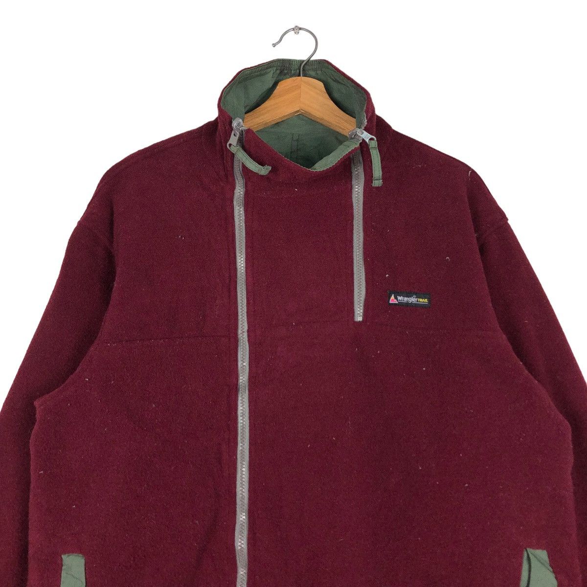 Japanese Brand 🔥Vintage Reversible Bomber Jacket Wrangler Trail Size US M / EU 48-50 / 2 - 3 Thumbnail