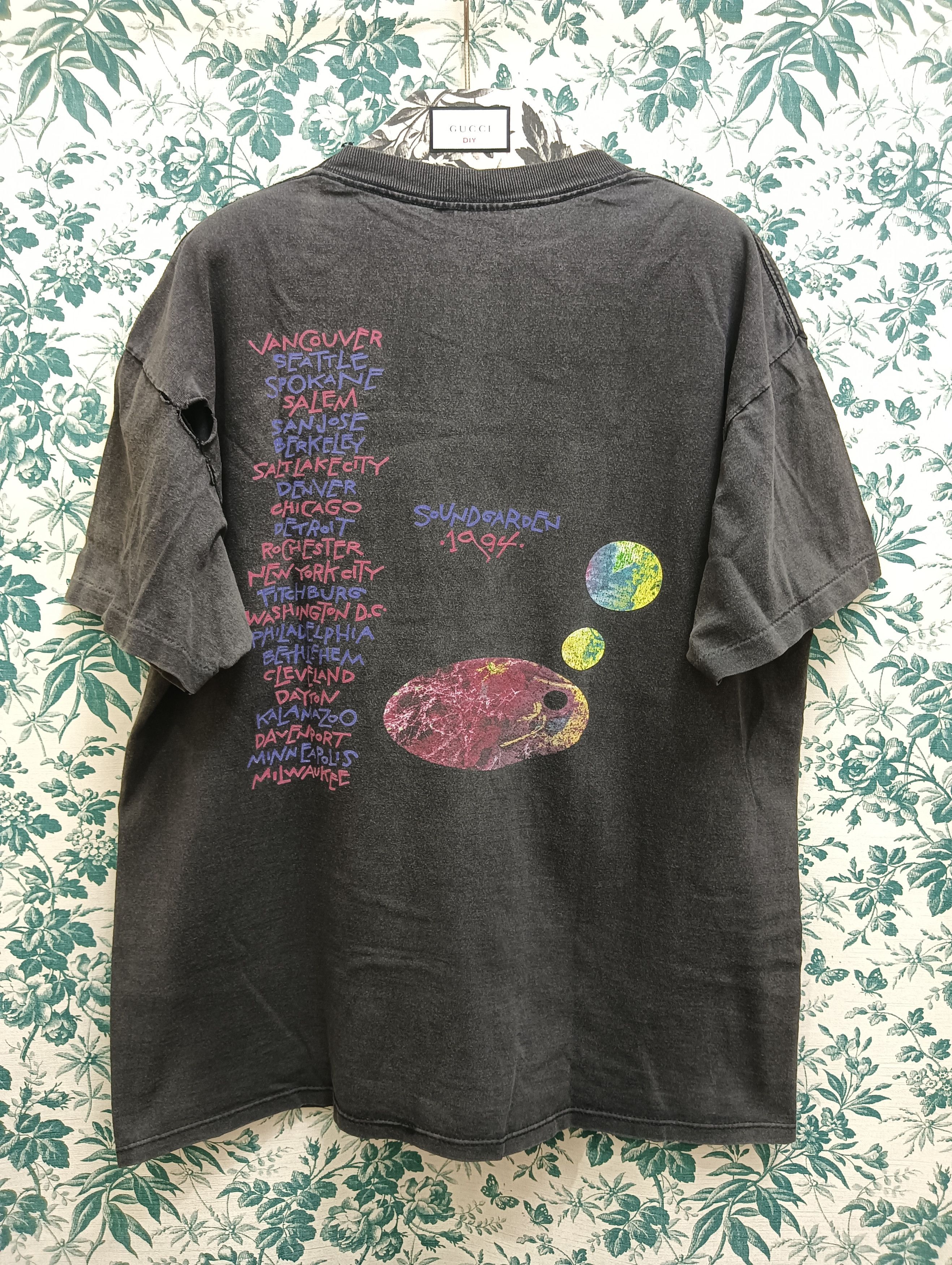 Band Tees × Brockum × Vintage 1994 Soundgarden Tee Size US L / EU 52-54 / 3 - 2 Thumbnail