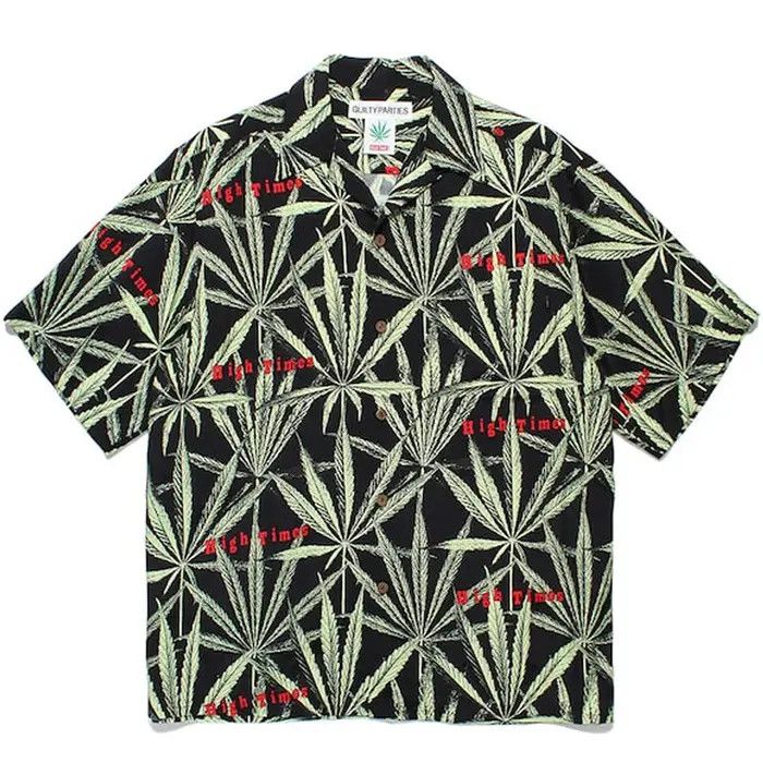 Wacko Maria o1mle1224 Short Sleeve Button Up Shirt in Multicolor Size US XL / EU 56 / 4 - 1 Thumbnail