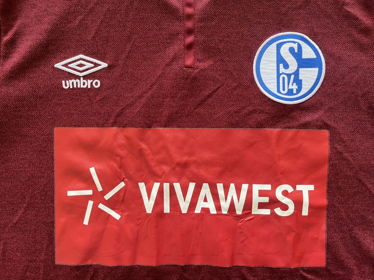 Umbro UMBRO S04 FC SCHALKE 2021/2022 SOCCER JERSEY,FOOTBALL SHIRT Size US M / EU 48-50 / 2 - 4 Thumbnail
