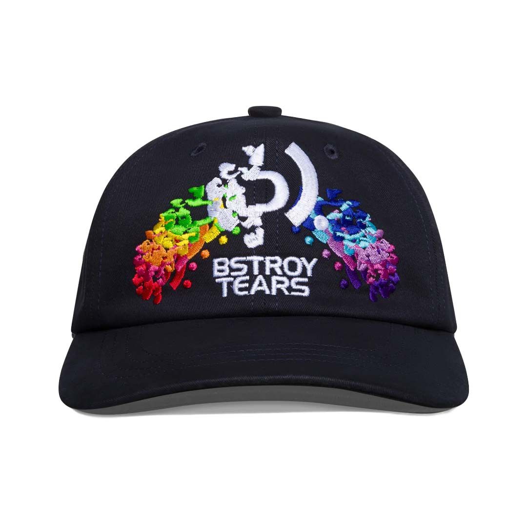 DENIM TEARS Bstroy Tears Rainbow Wreath Black Hat Size ONE SIZE - 1 Thumbnail