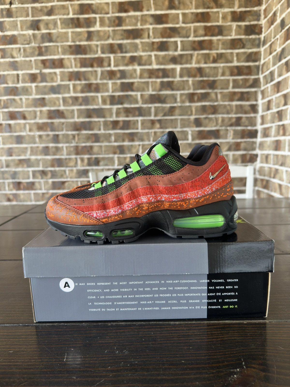 Nike Nike Air Max 95 Family Reunion City Pack Hong Kong Red Clay Size US 8 / EU 41 - 5 Thumbnail