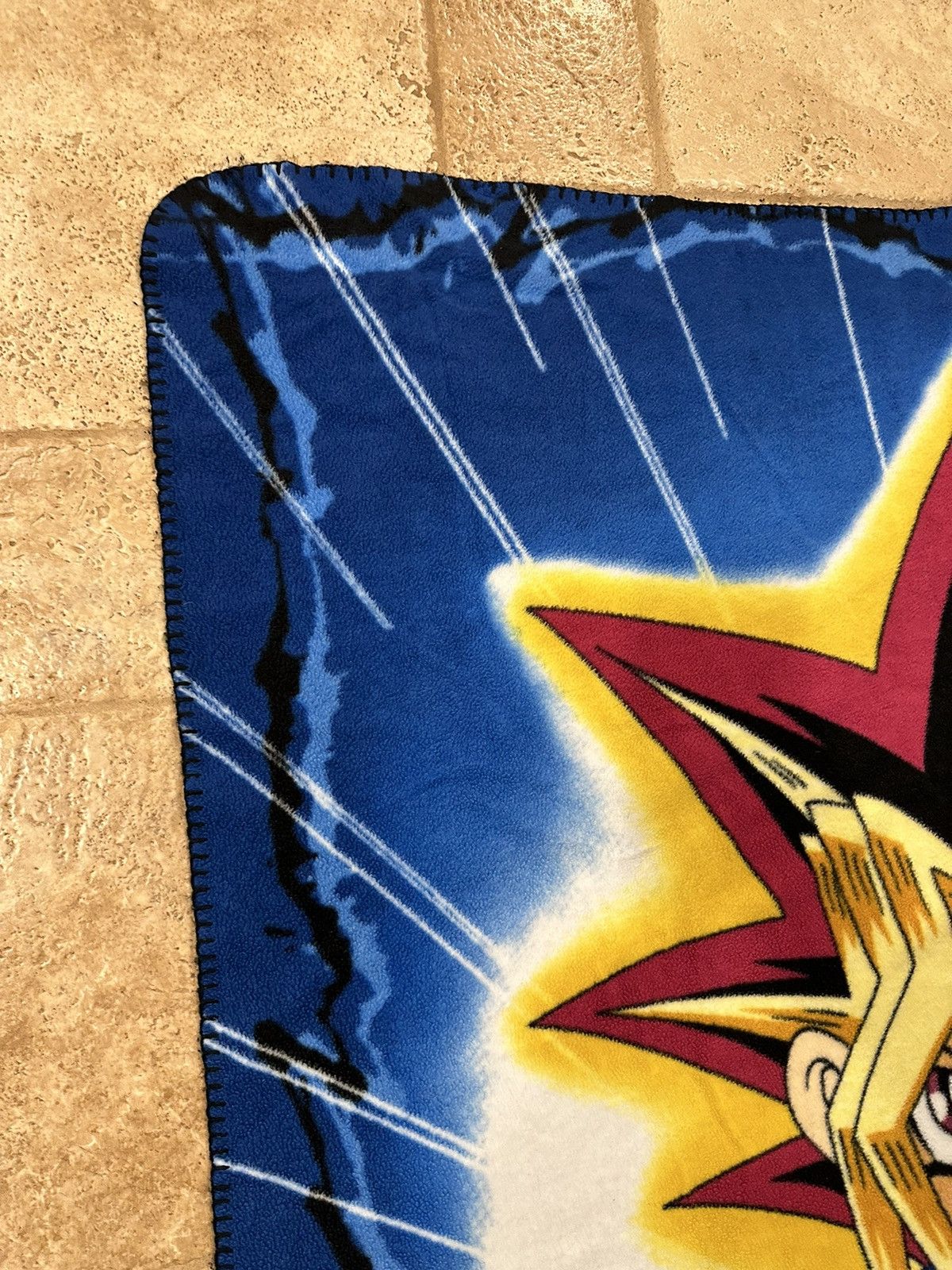 Cartoon Network Vintage Yu Gi Oh! Yugioh 1996 Throw Blanket Fleece Size ONE SIZE - 5 Thumbnail
