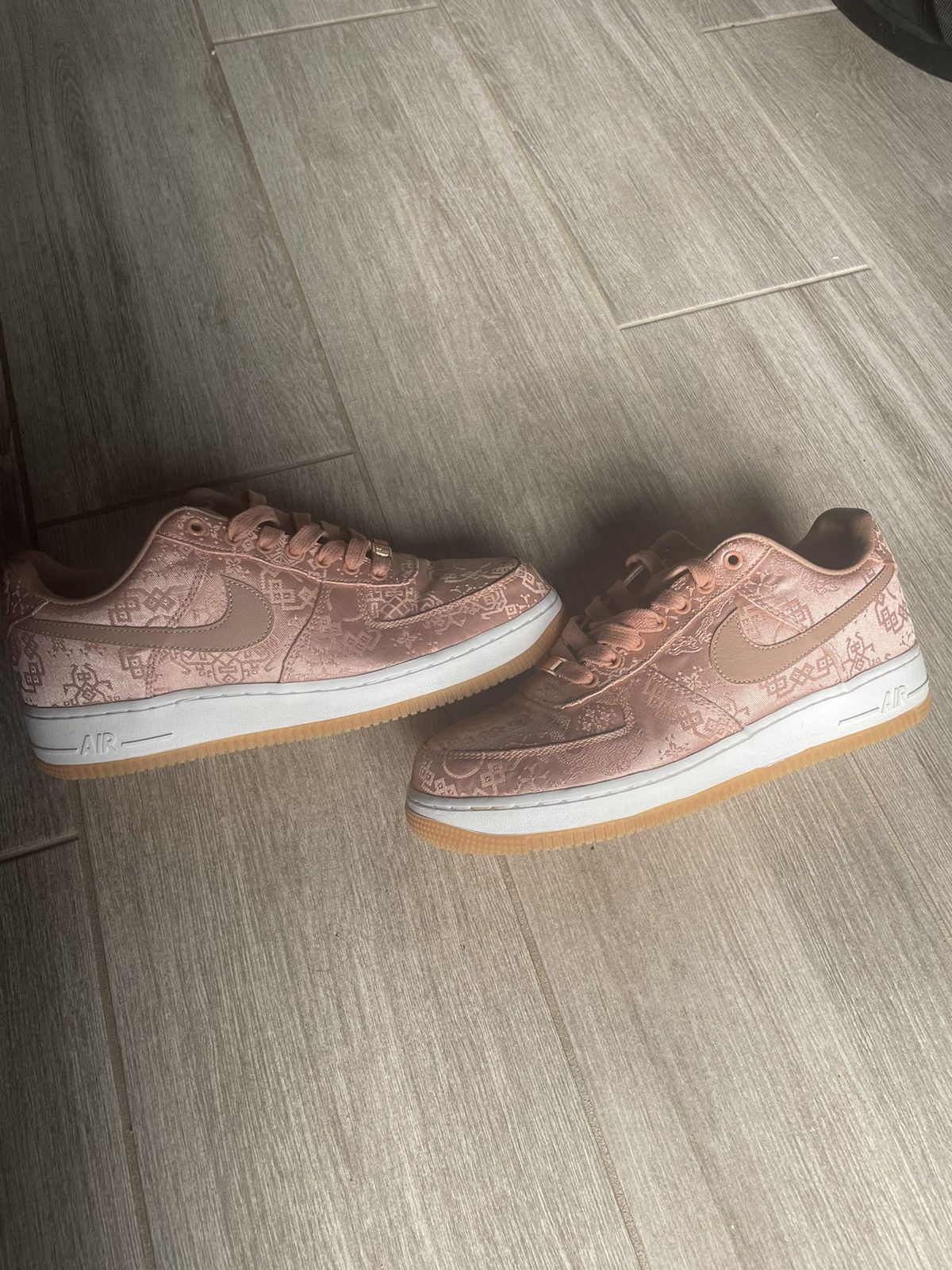 CLOT × Nike Clot Nike Air Force One “Rose Silk” Size US 9 / EU 42 - 4 Thumbnail