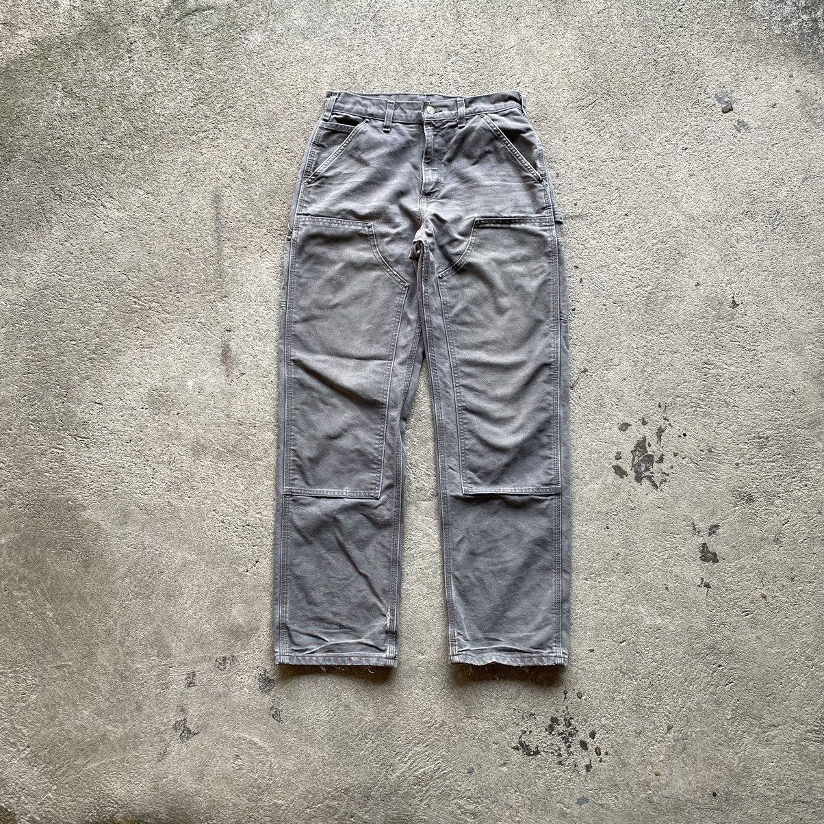 image of Vintage 00S Carhartt Double Knee Pants B136-Gvl Grey, Men's (Size 30)