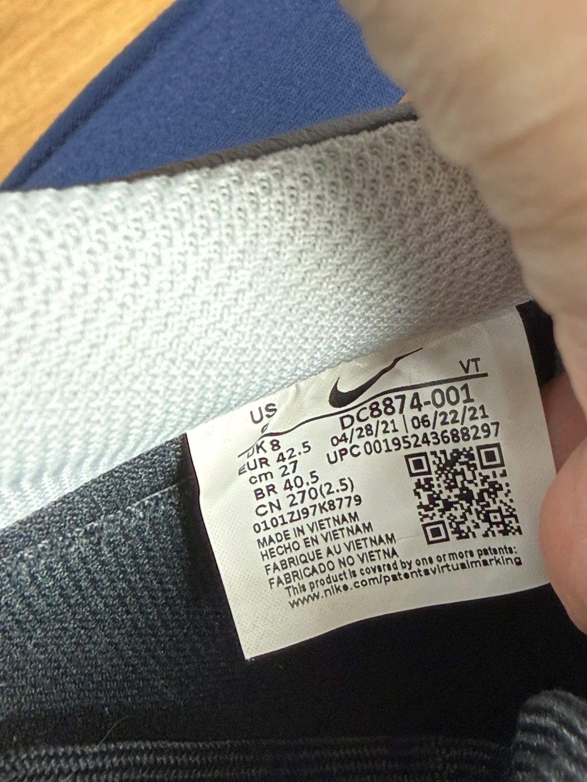 Nike Nike Air Force 1 LV8 75th Anniversary size 42.5 Size US 9 / EU 42 - 11 Thumbnail