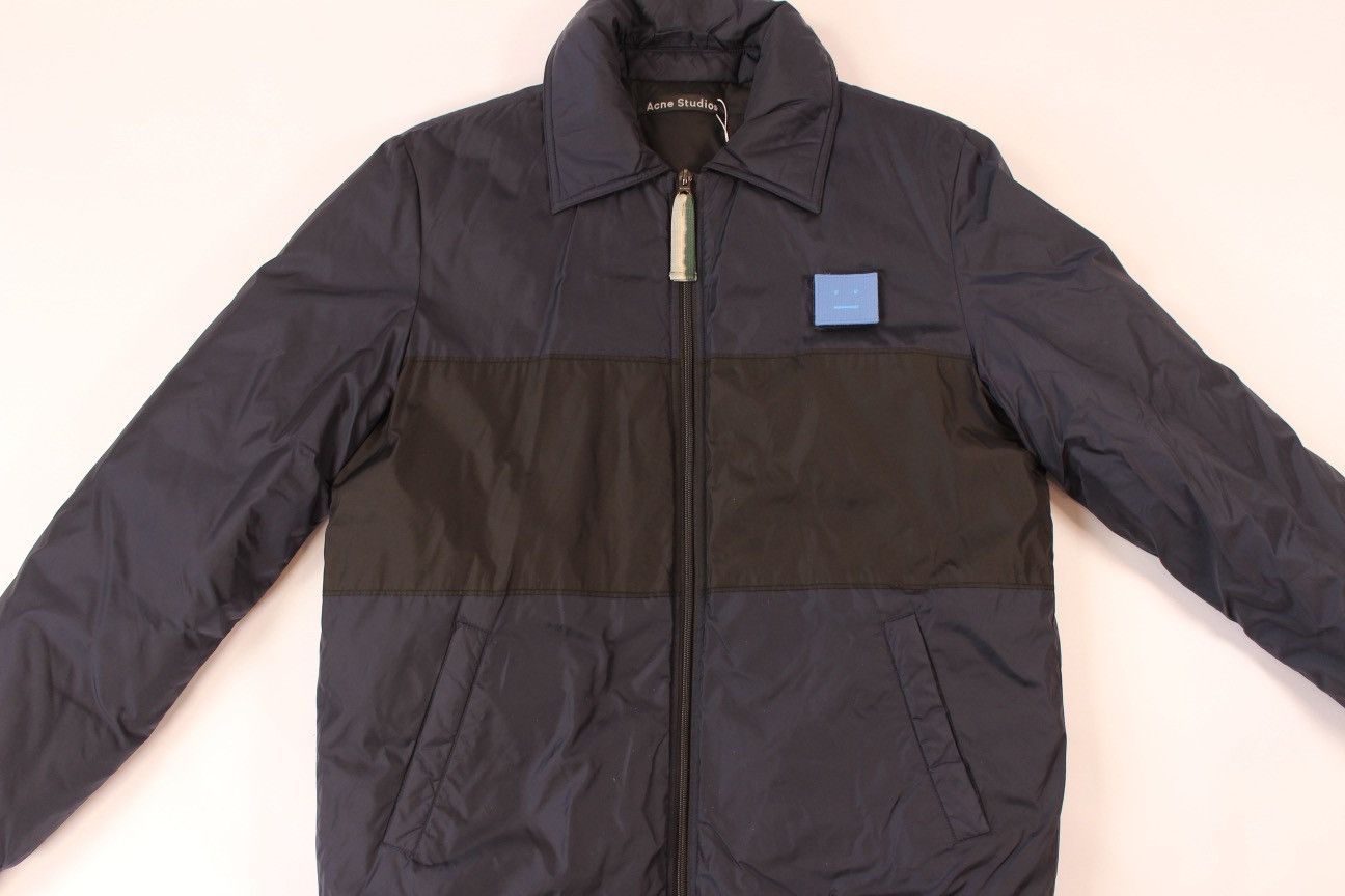 Acne Studios Acne Studios Face Patch Padded Bomber Jacket 'Navy' Size US S / EU 44-46 / 1 - 2 Thumbnail