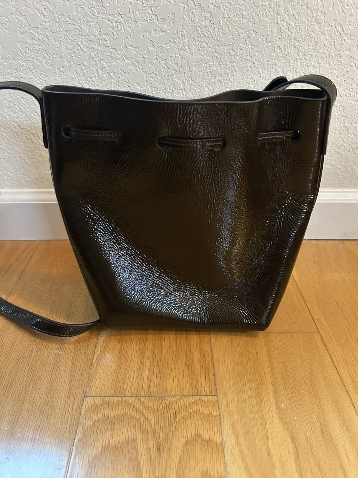 Mansur Gavriel Mansur Gavriel black leather bucket bag Size ONE SIZE - 3 Thumbnail