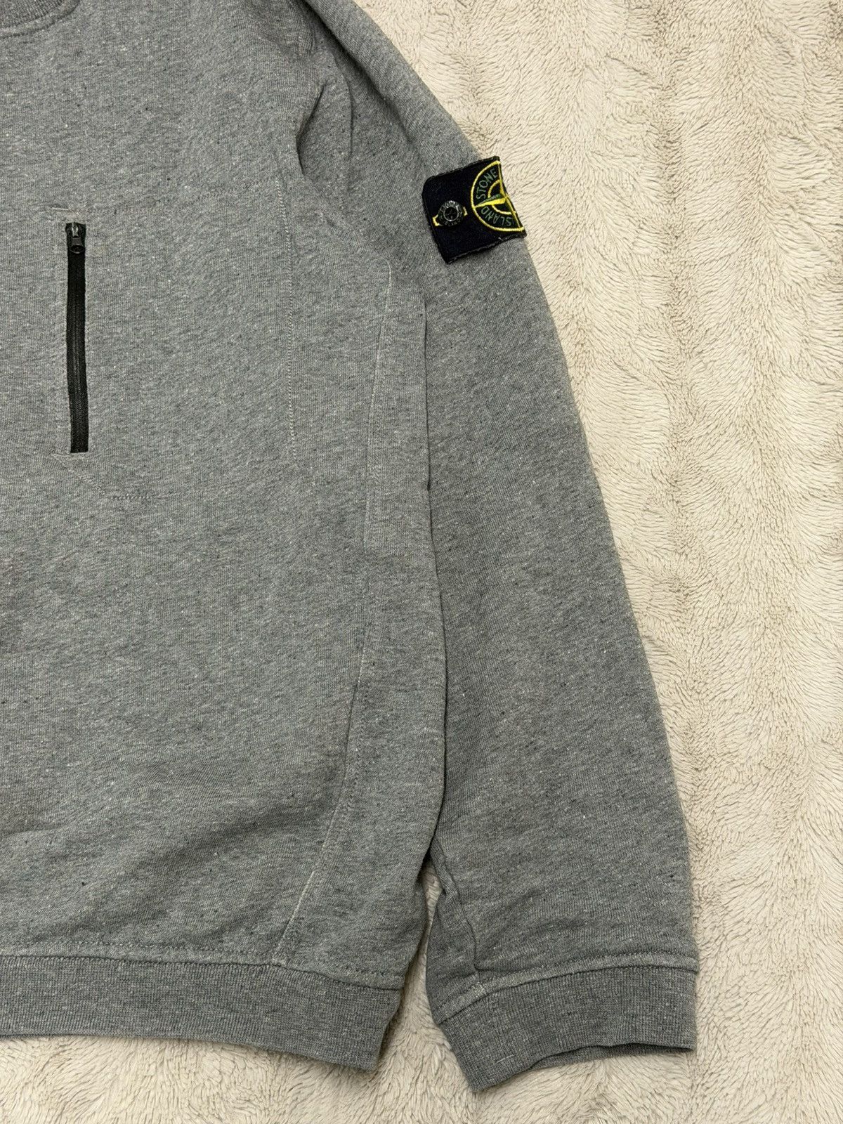 Stone Island Stone Island Gray Sweatshirt Size US L / EU 52-54 / 3 - 5 Thumbnail