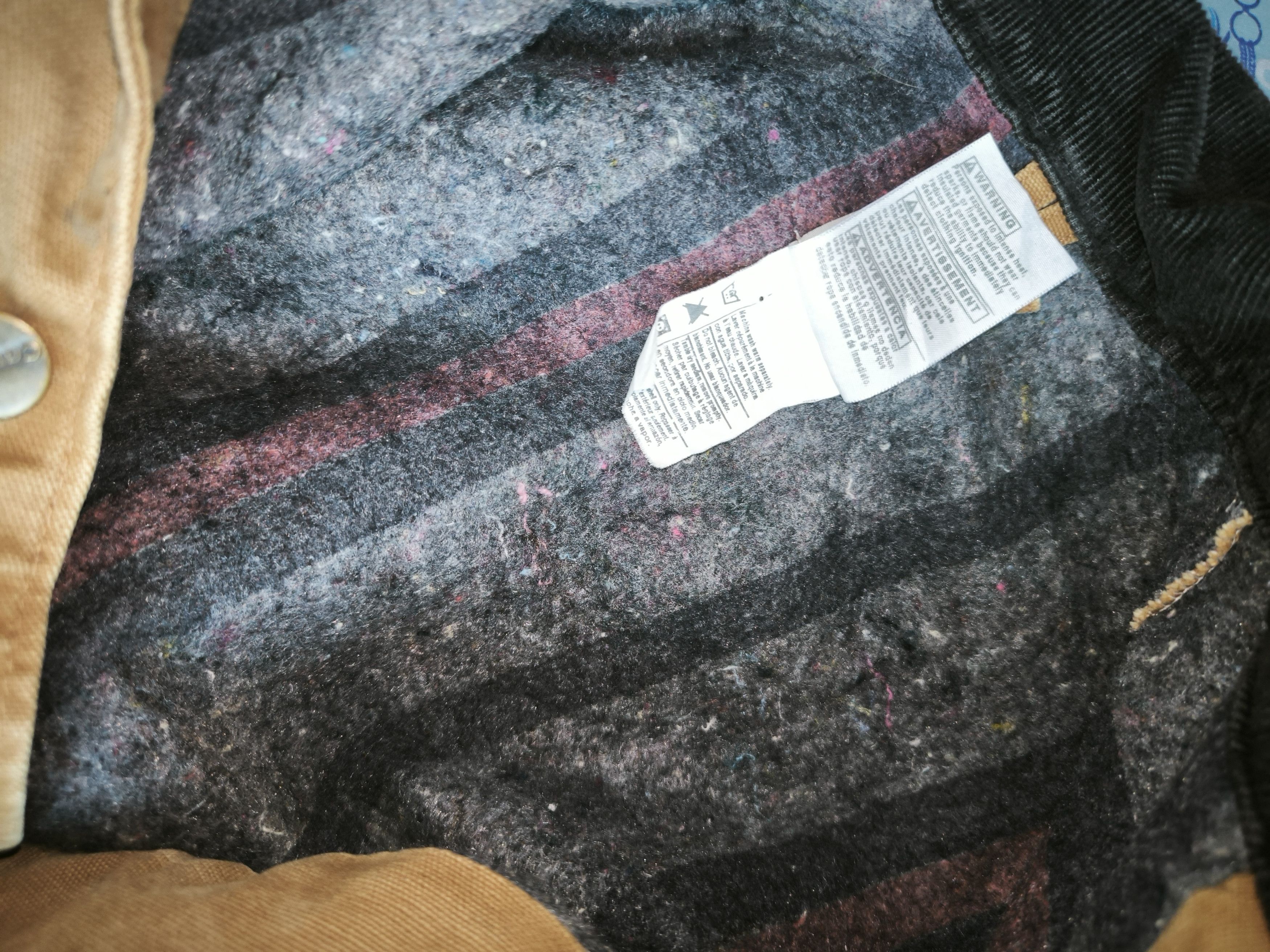 Carhartt 90s Distressed Cropped Barn Blanket Chore Jacket Size US S / EU 44-46 / 1 - 6 Thumbnail