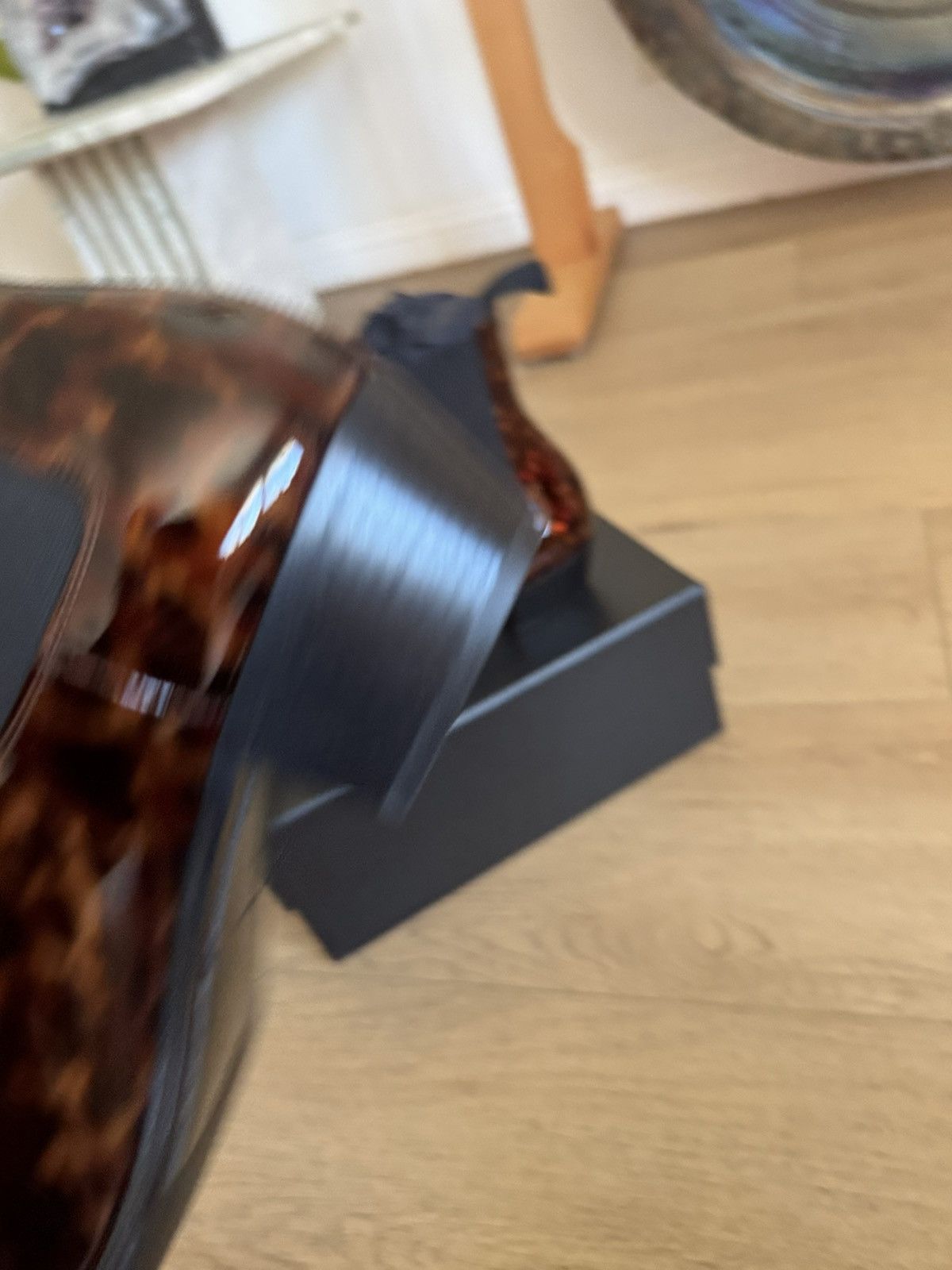 Saint Laurent Paris Dylan Tortoise Patent Chelsea Boots Size US 8 / EU 41 - 9 Thumbnail