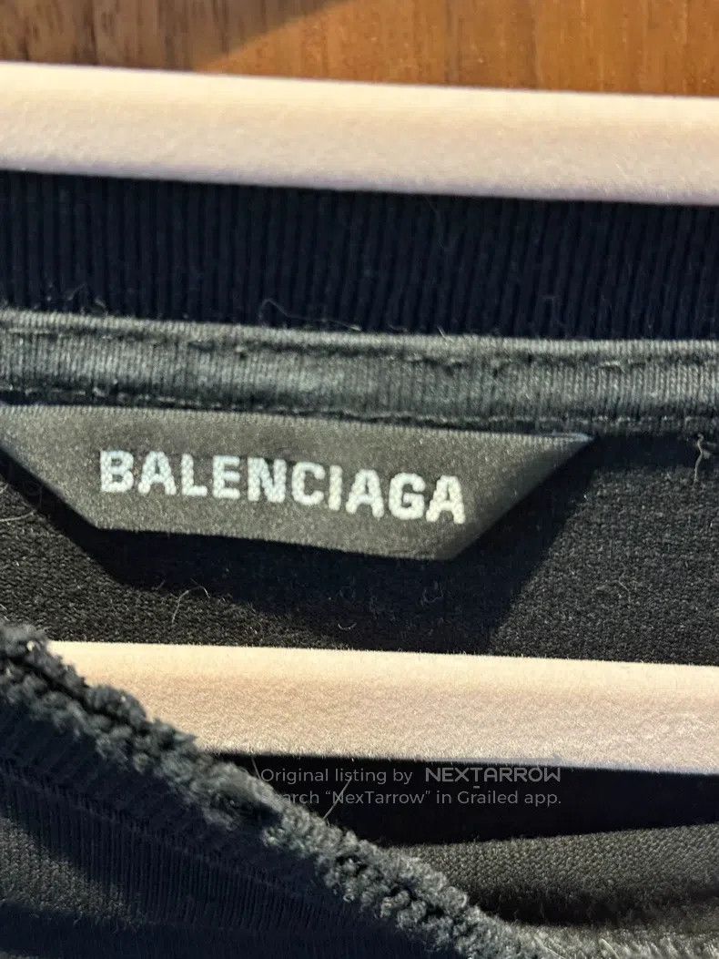 Balenciaga Balenciaga Distressed Long Sleeve Size US L / EU 52-54 / 3 - 2 Thumbnail