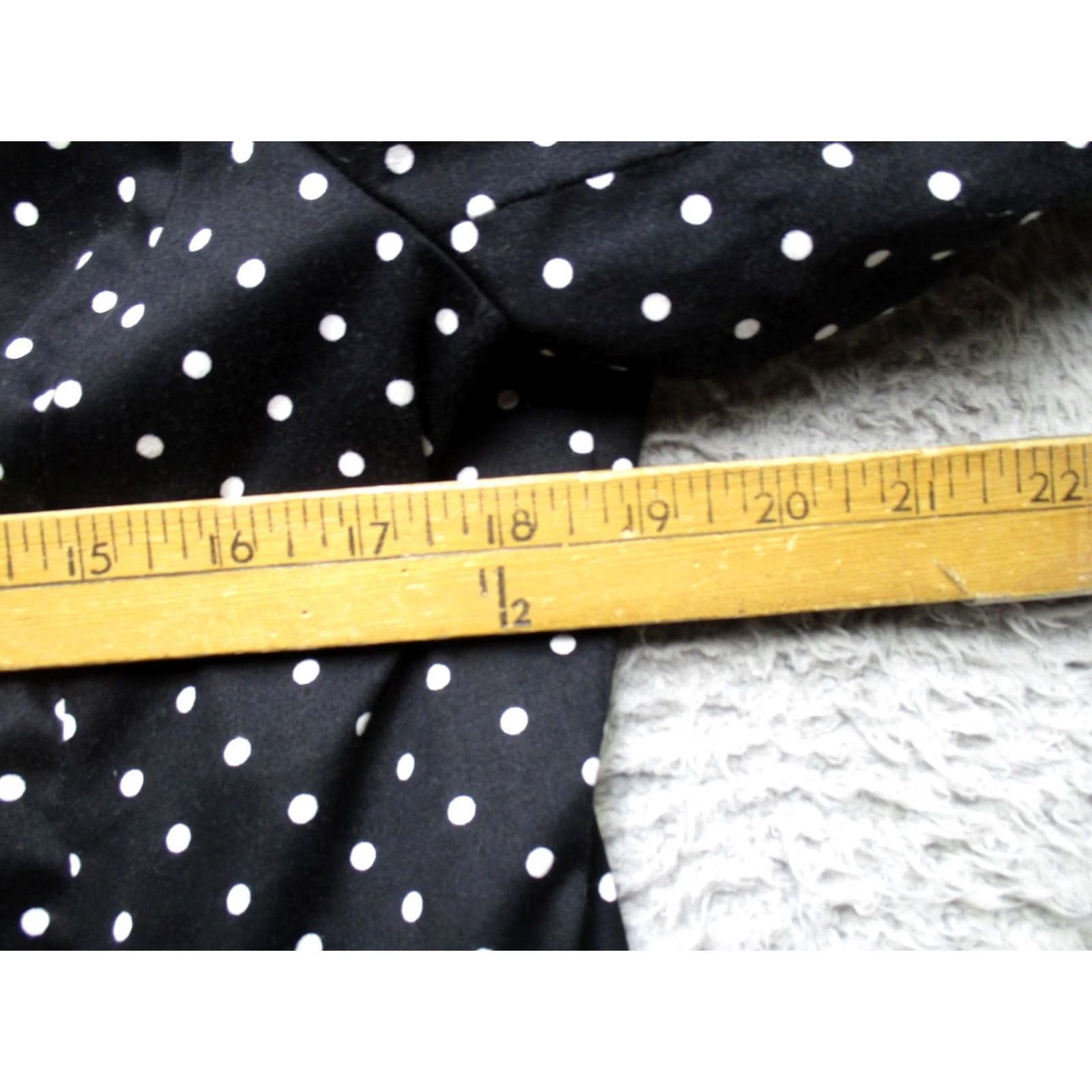 Sandro Sandro Studio Blazer Womens XL Black Polka Dot Button Stretch Jacket Size XL / US 12-14 / IT 48-50 - 7 Thumbnail