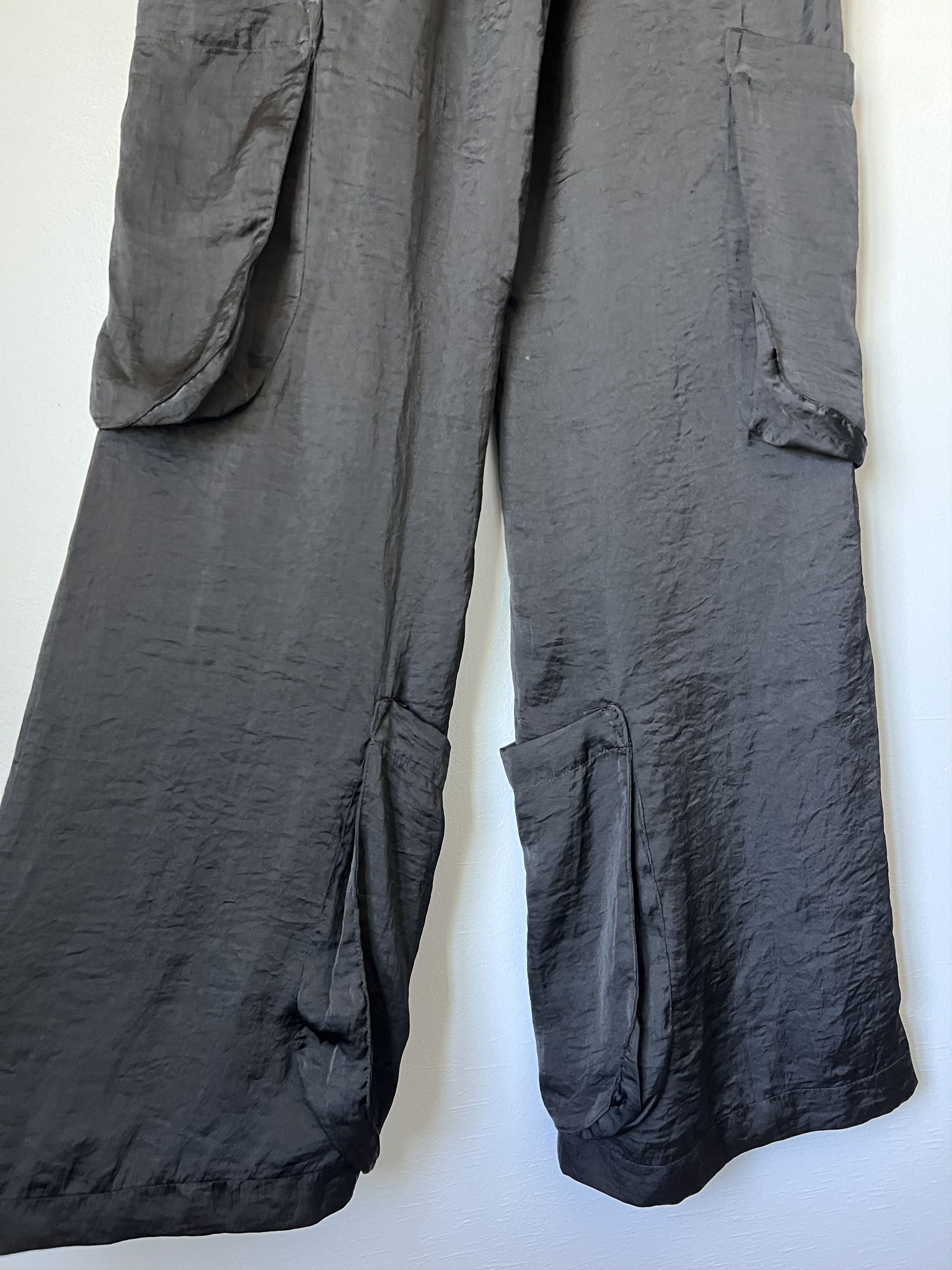 Edward Cuming Edward Cuming Collage Pocket Cargo Pants in Black Size US 30 / EU 46 - 6 Thumbnail