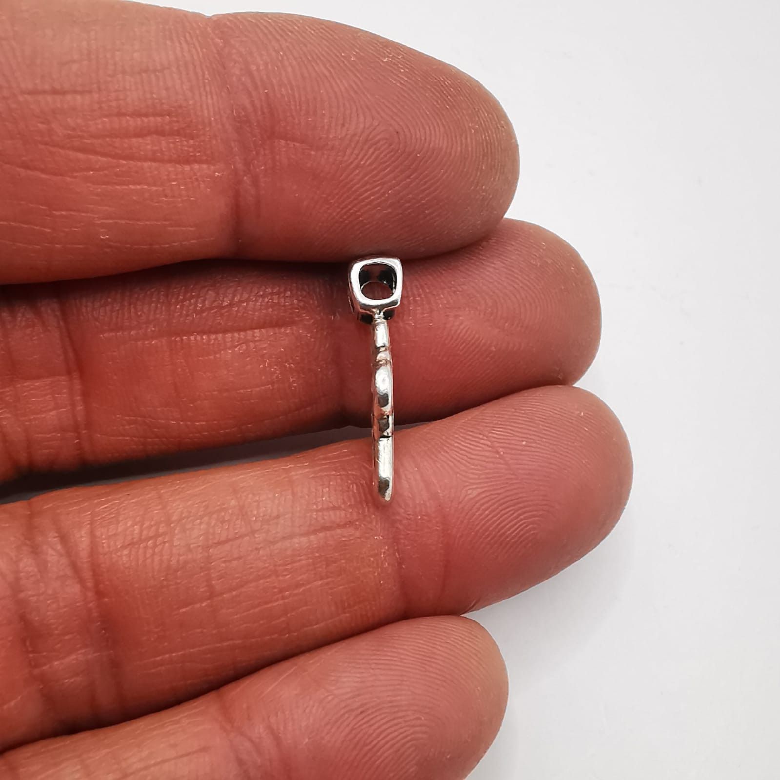 Sterling Silver Vintage Pendant Cross "Jesus, Seven-arrow" 925 silver 1,95g Size ONE SIZE - 5 Thumbnail